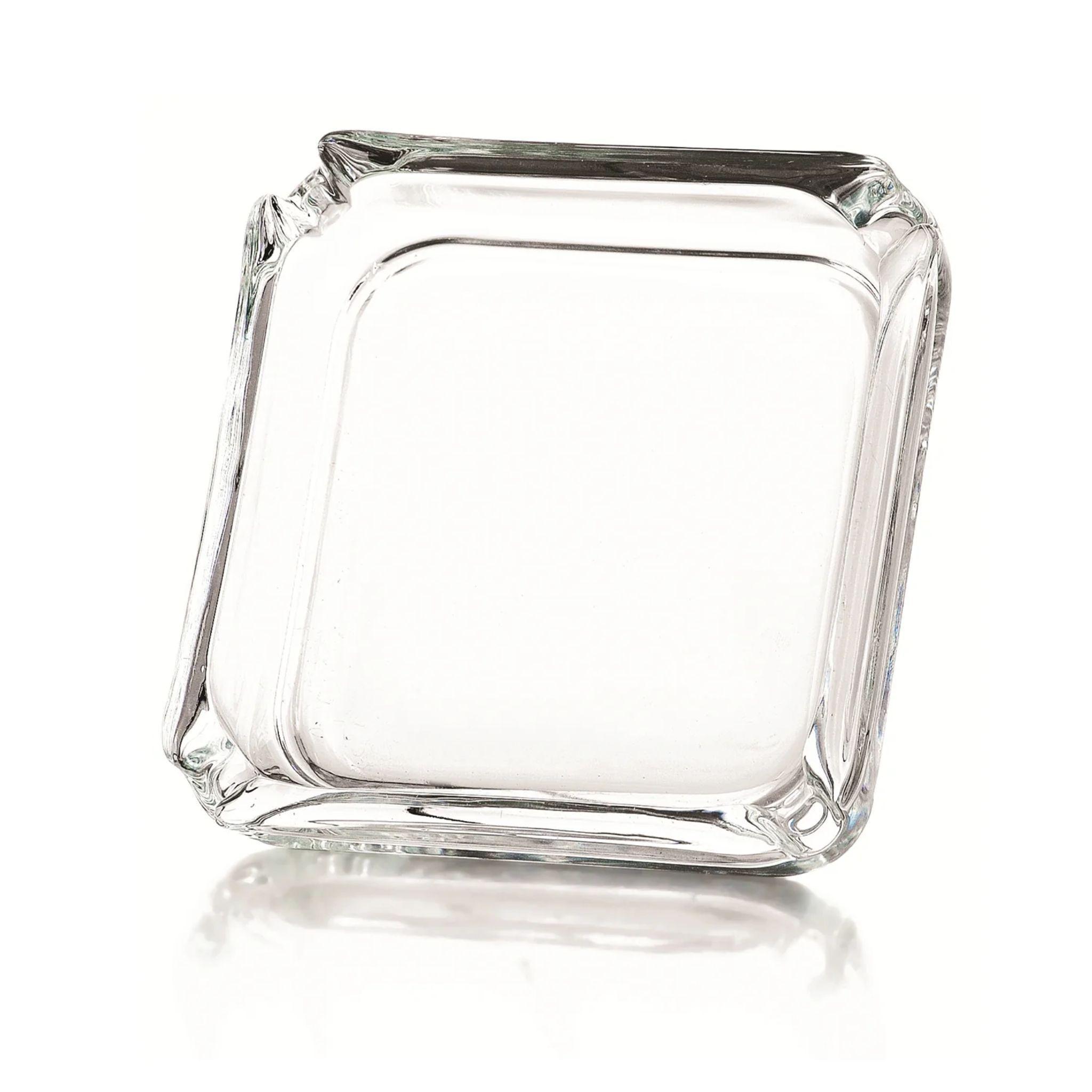 Cenicero de Vidrio Crisa Cuadrado o Triangular-0