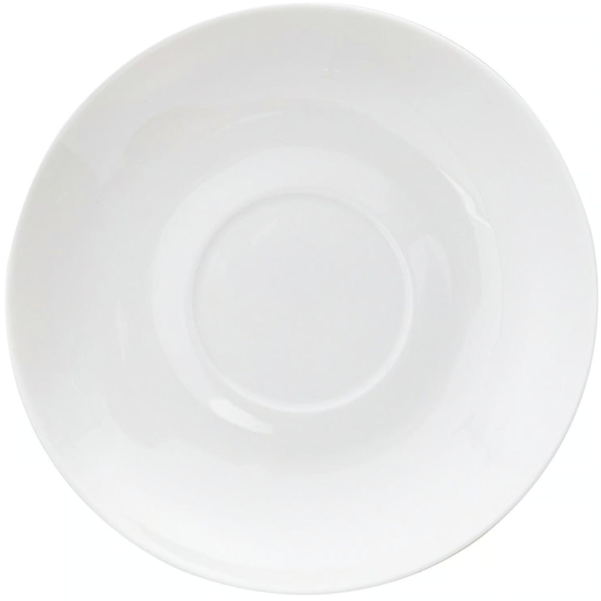 6 Platillos T Porcelana Blanca 15cm Hallen-2