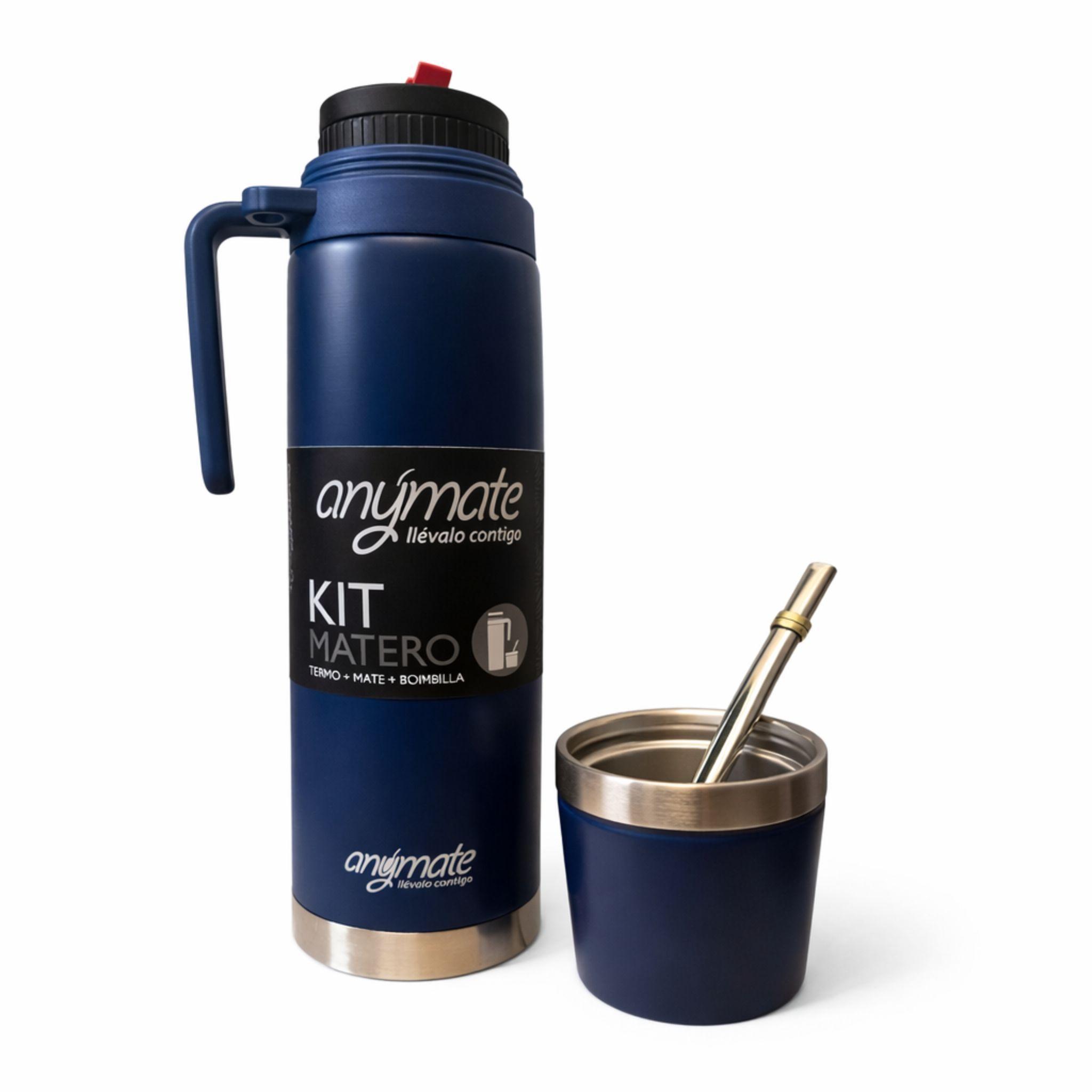 Pack Matero Bolso Termo Matero 3 en 1 Azul-4