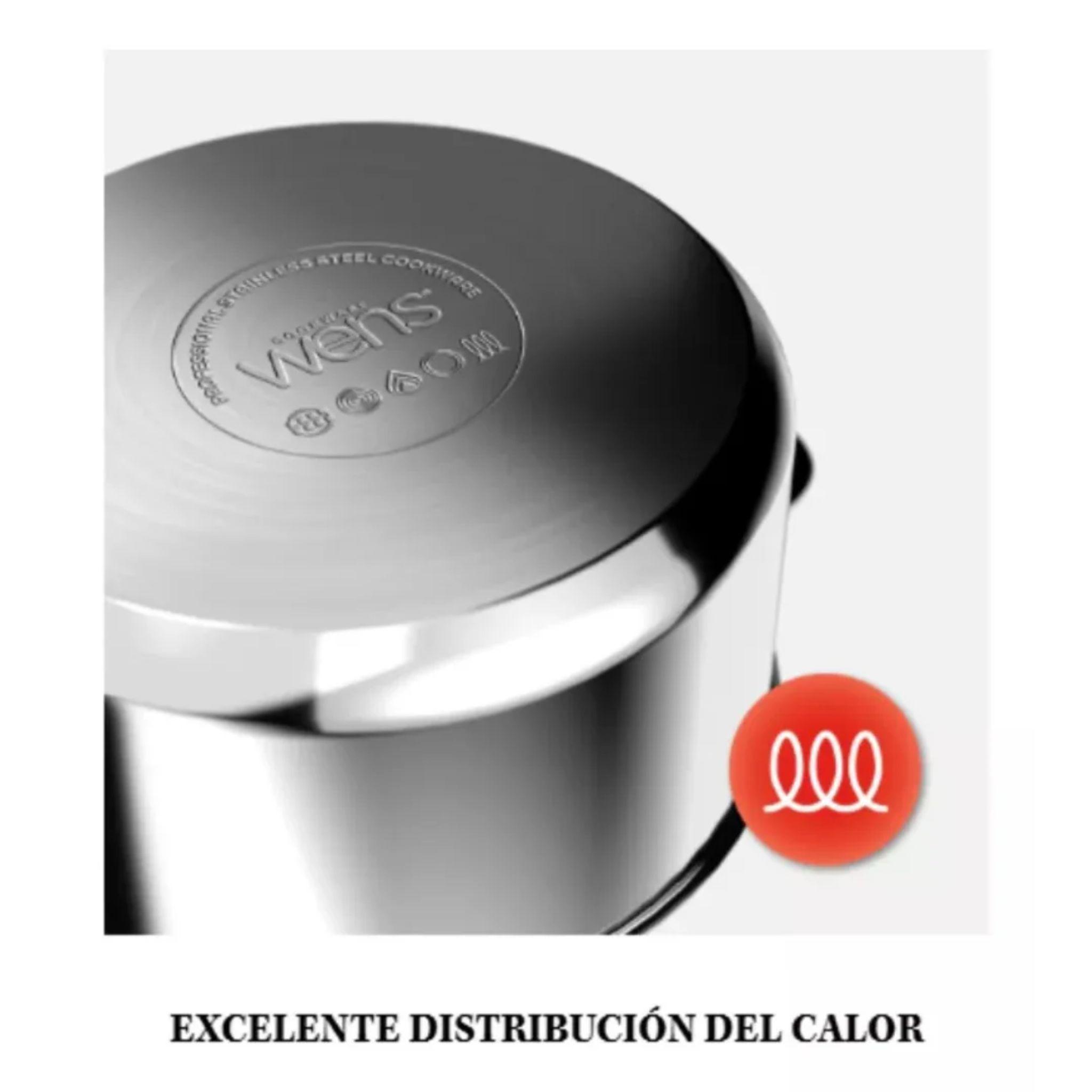 Fondo Olla Cacerola Wens 11 Litros 26cm Acero Inoxidable Premium-2