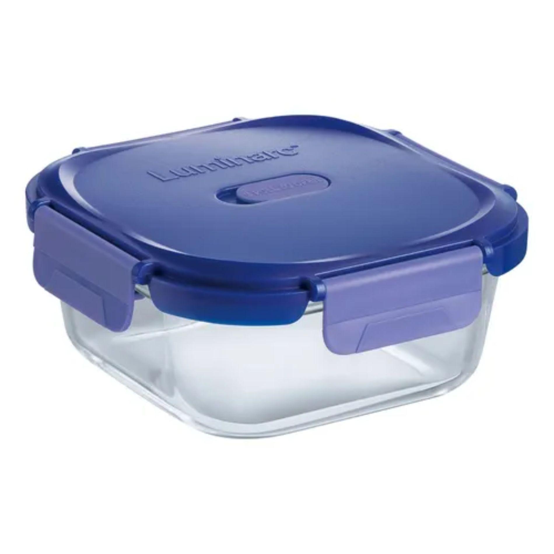Táper De Vidrio / Contenedor Hermético Luminarc 800ml-0