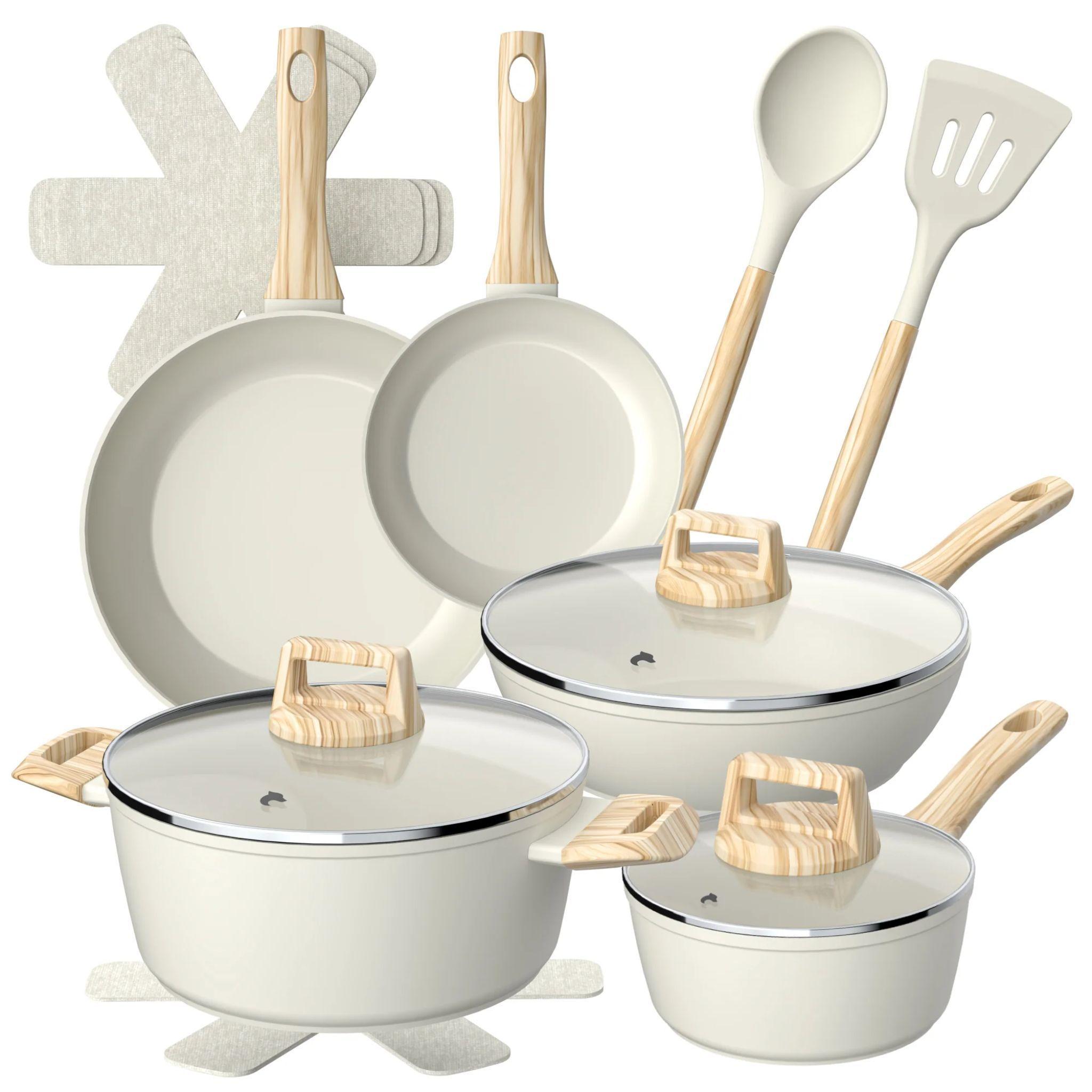 Bateria Cocina 14Pzs Aluminio Forjado Antiadherente Flow-0