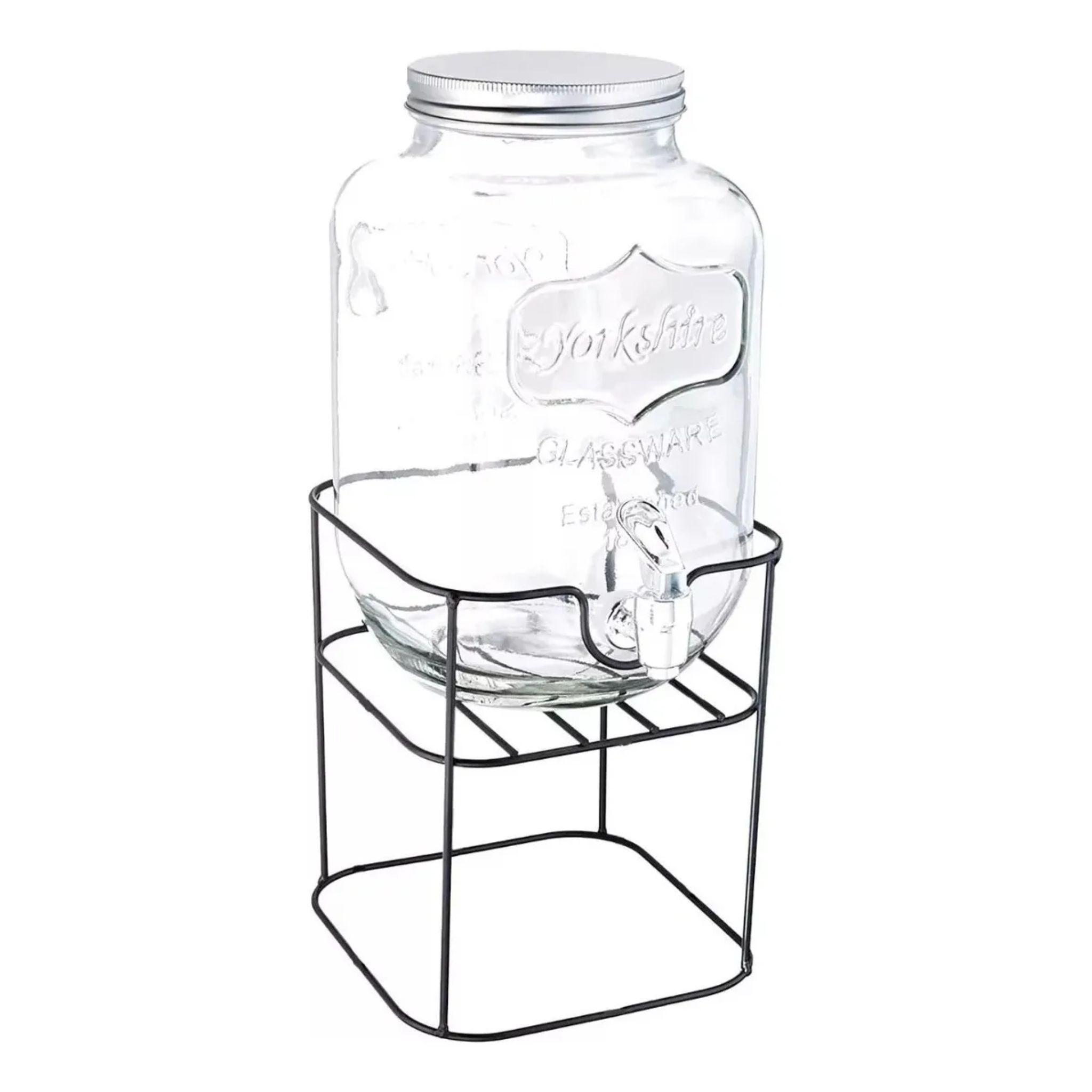 Dispensador De Jugos Agua Bebidas Con Atril 4 Litros-1