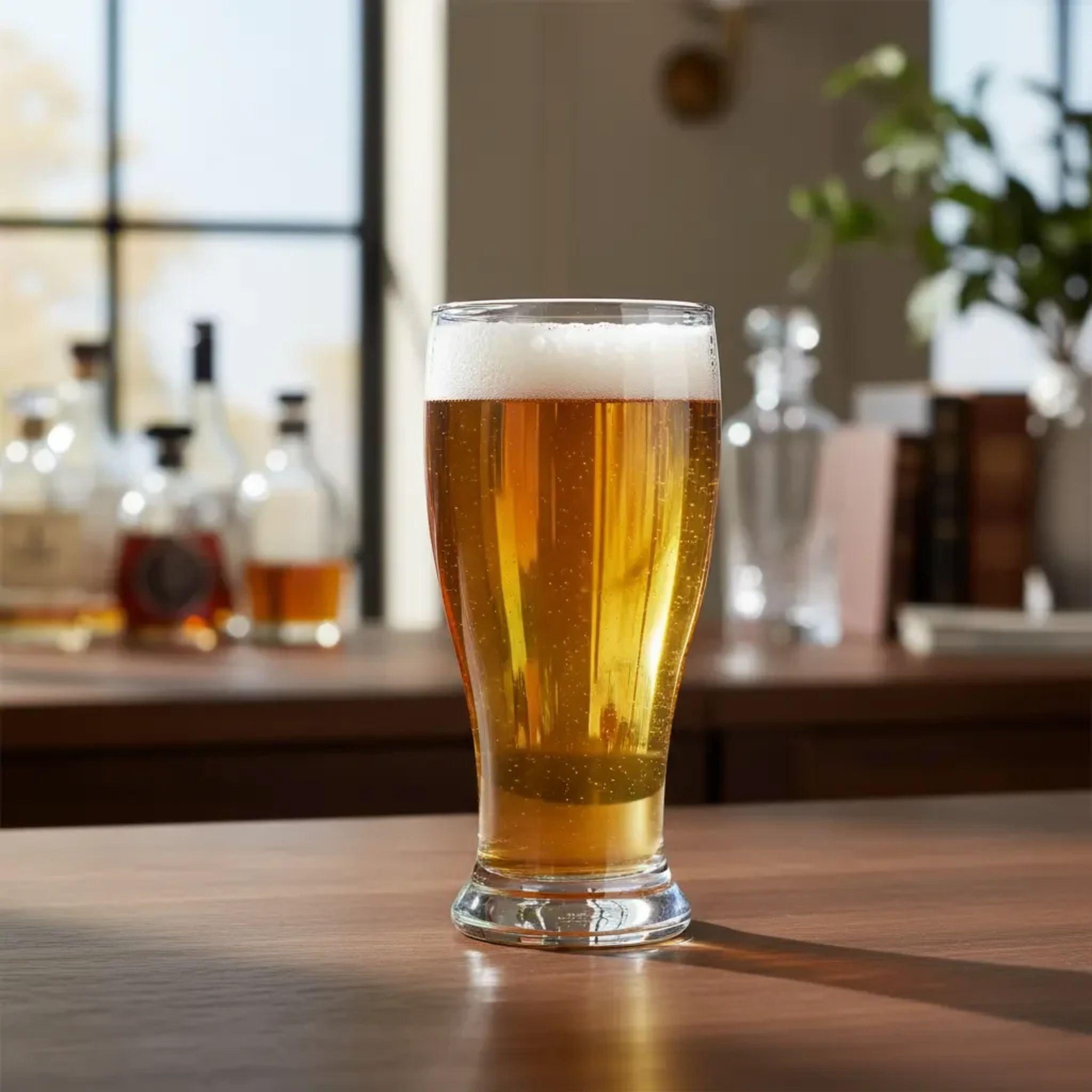 Vasos De Vidrio Cerveceros 355ml set De 6-2