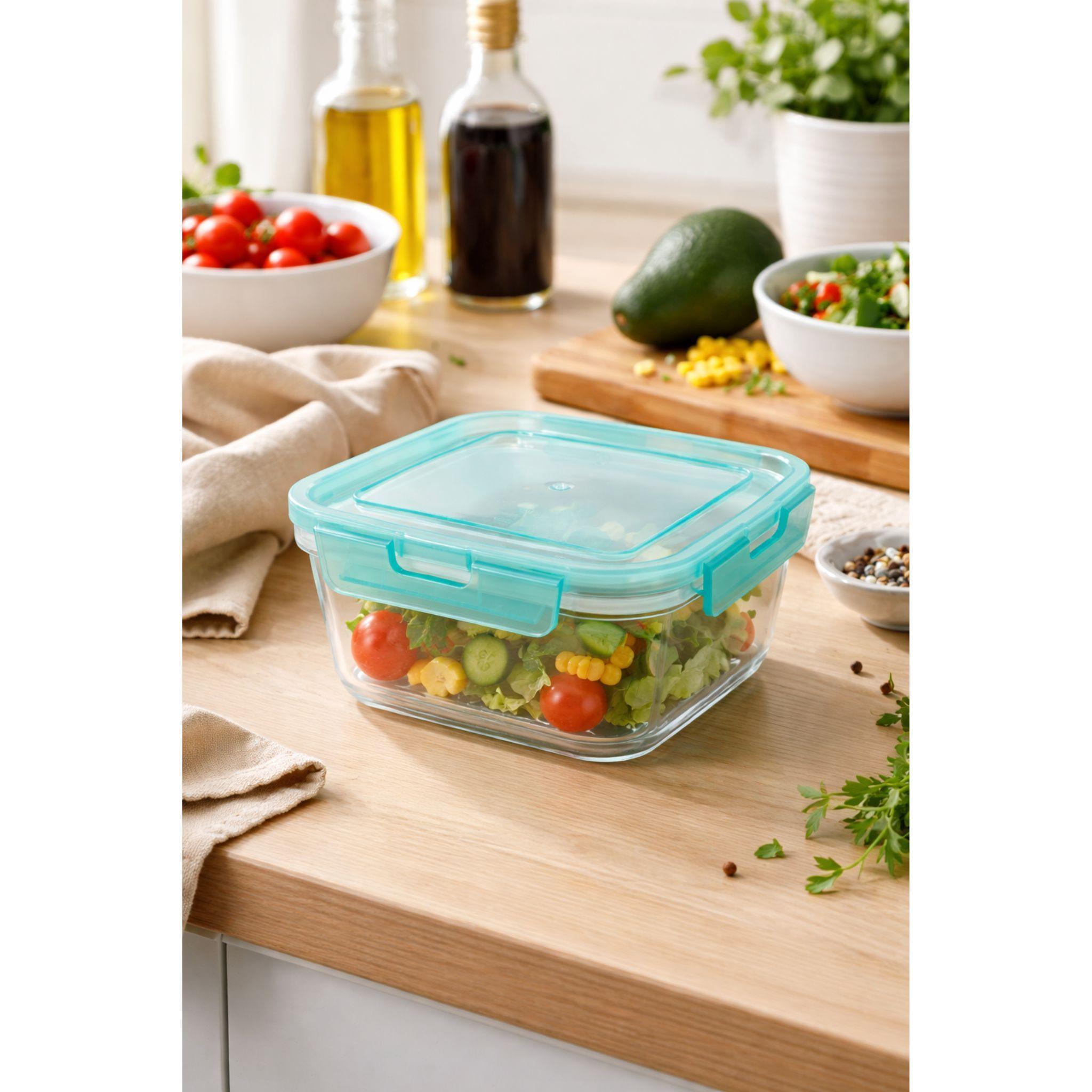 Contenedor Hermetico Plastico 430ml Kitchenware X3-0