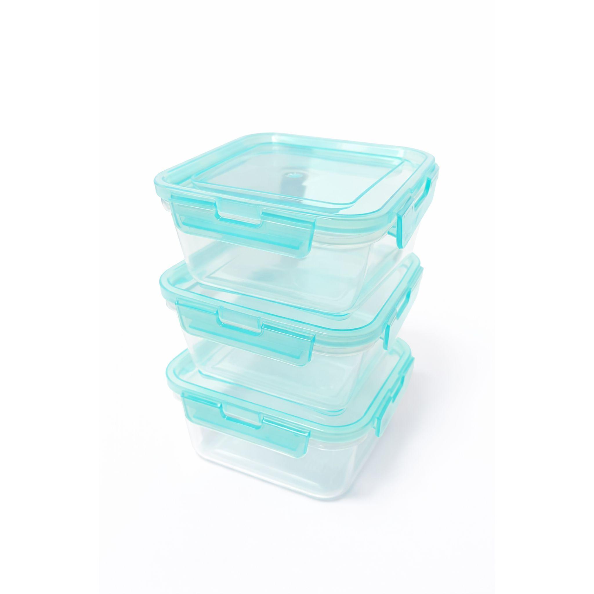 Contenedor Hermetico Plastico 430ml Kitchenware X3-2