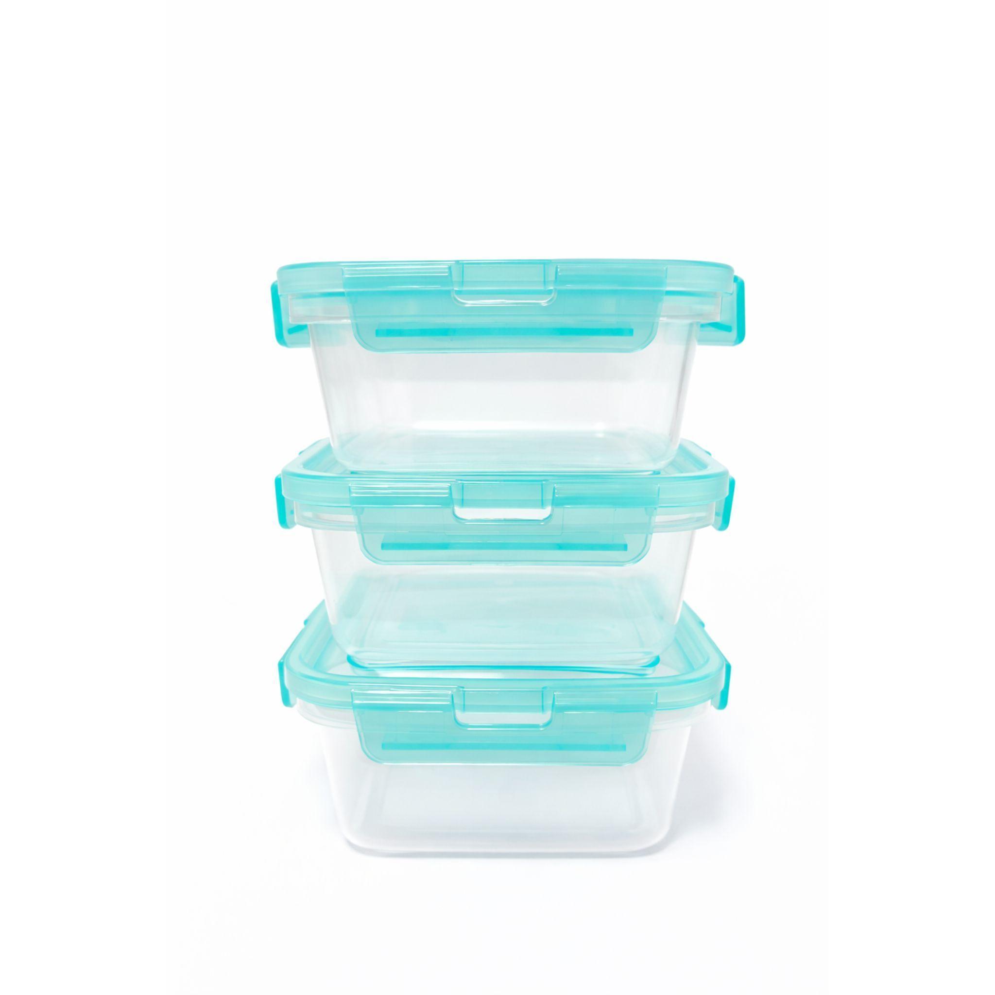 Contenedor Hermetico Plastico 430ml Kitchenware X3-3