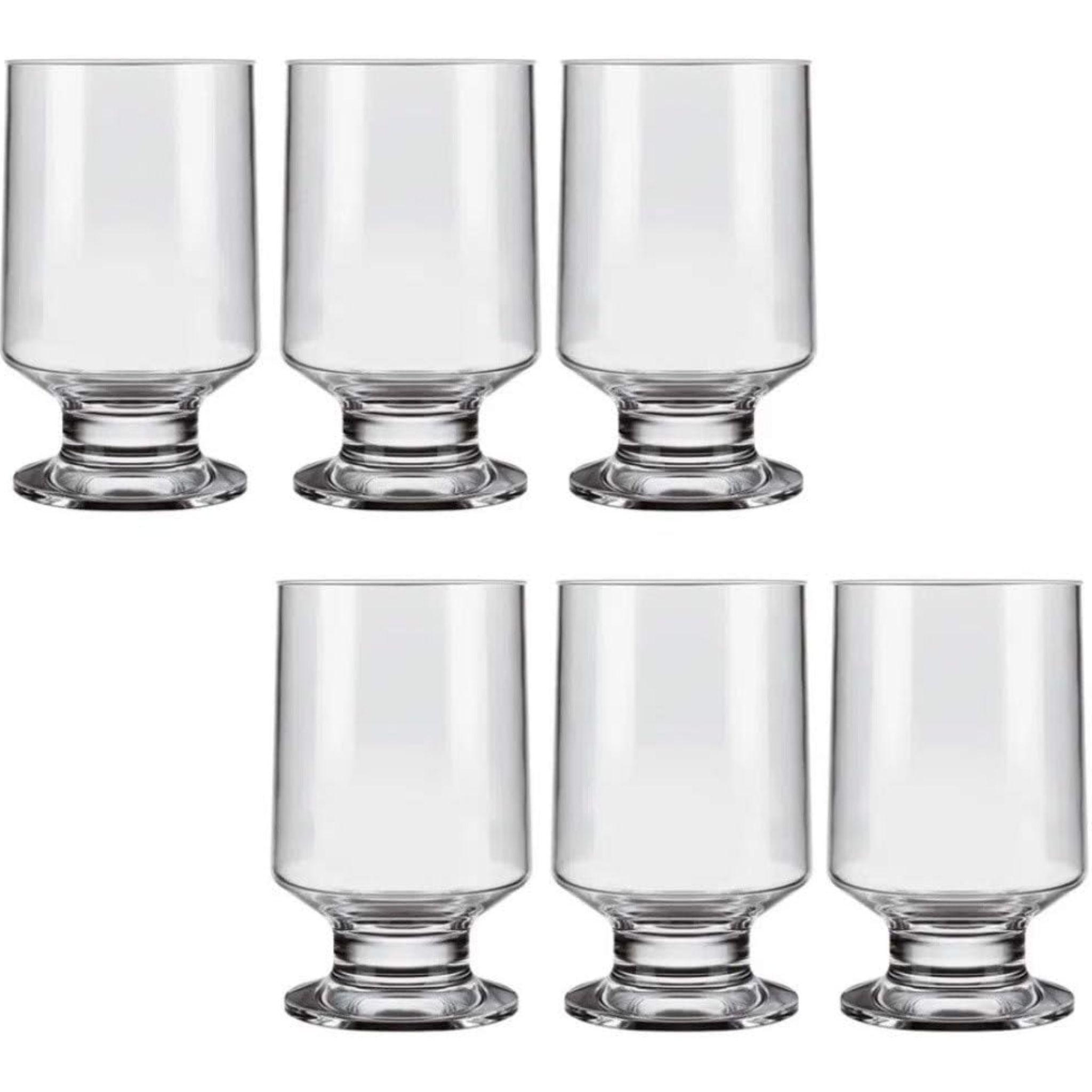 Set 6 Copas De Vidrio Cortas Nadir 260ml-0
