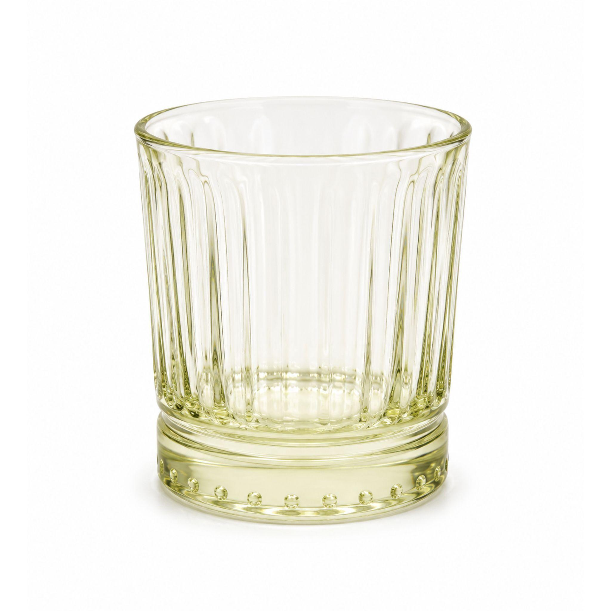 Set 6 Vasos Bajos Cristar Galata Color 341ml Vidrio-0