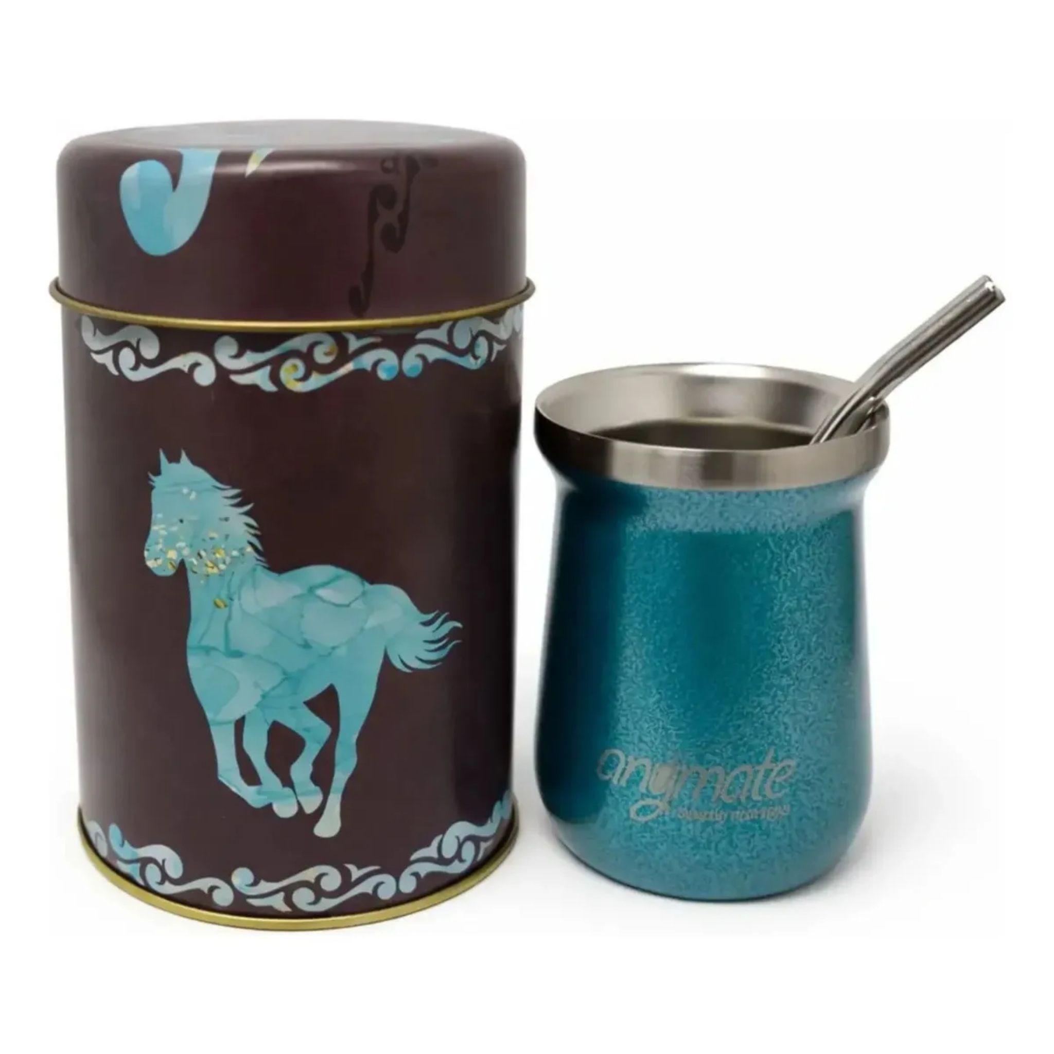 Pack Matero Country 3 Piezas Mate Bombilla Dispensador-0