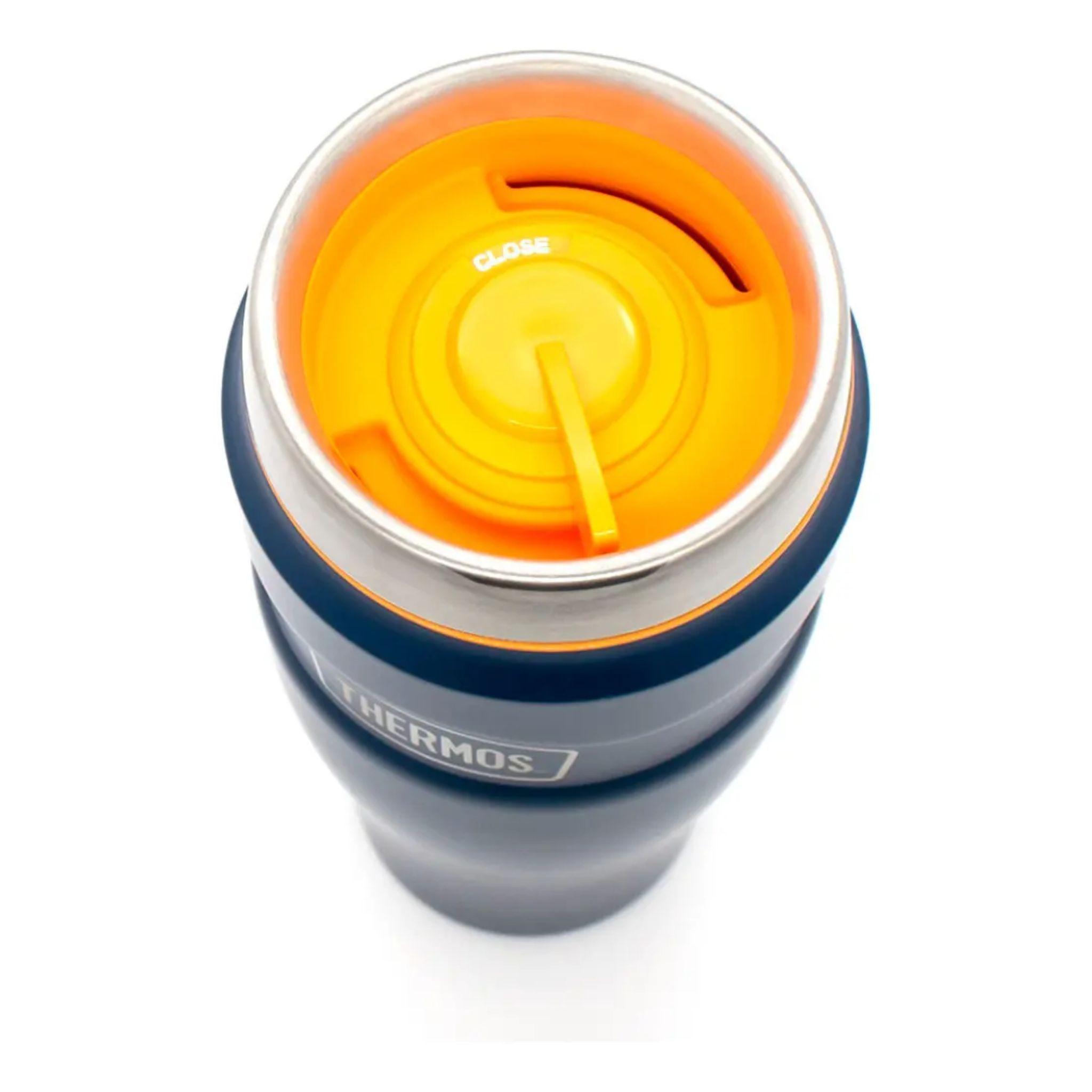 Vaso T rmico Acero Inoxidable Thermos 470ml Mug Termico Azul-2