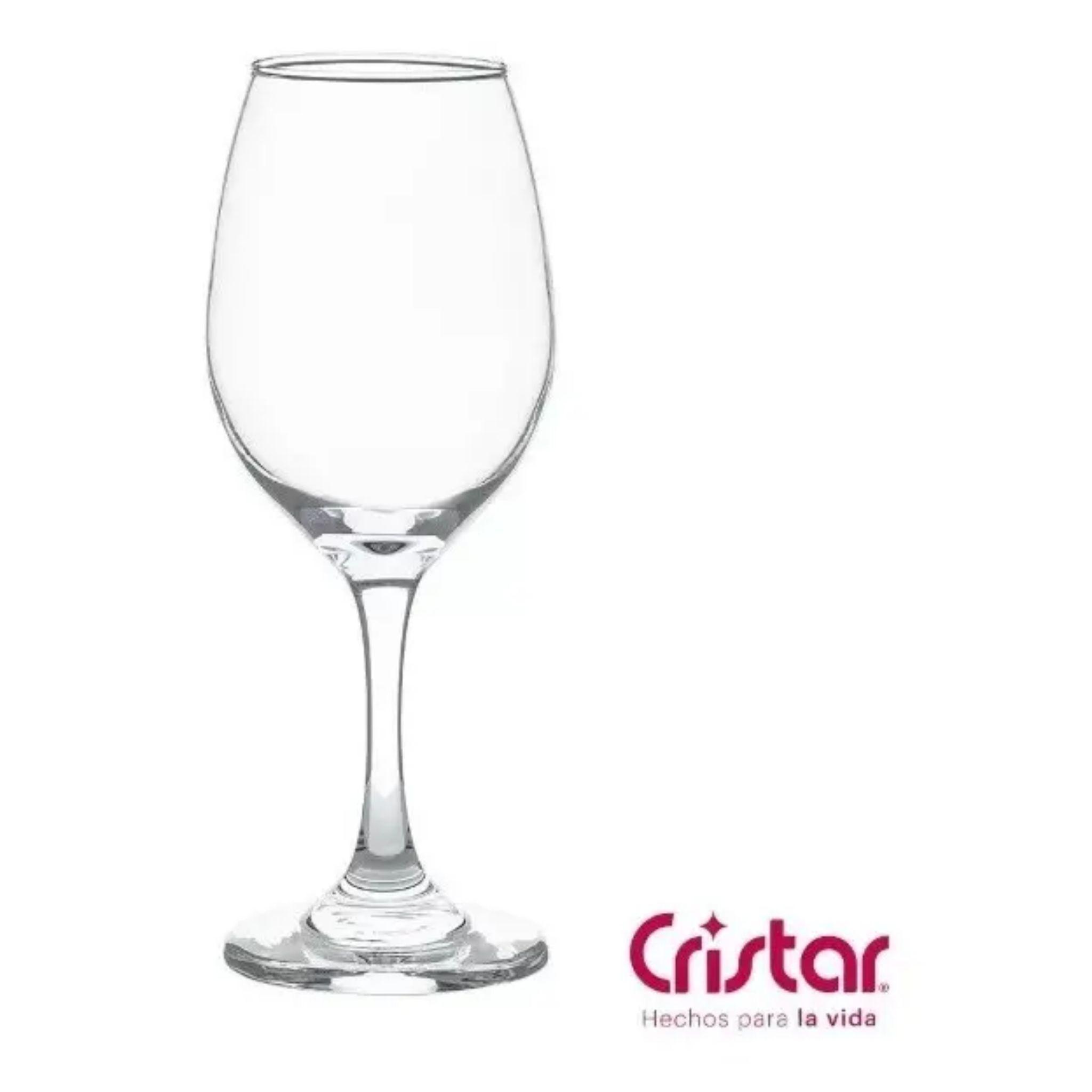 Copas De Vino 386ml Cristar set De 6-1