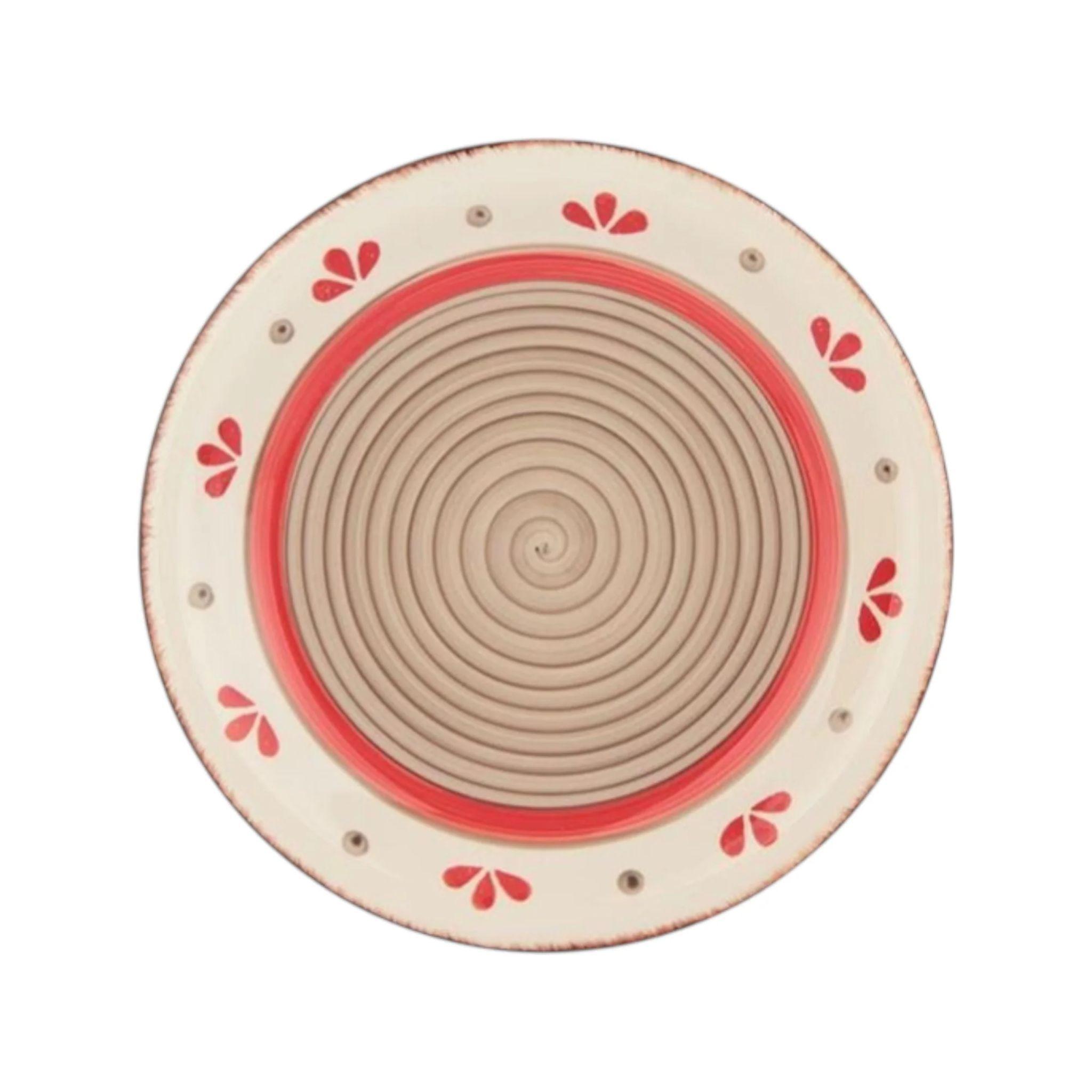 Juego De Tazas Té Café Con Platillos Pintadas a Mano Hallen - Emily-2
