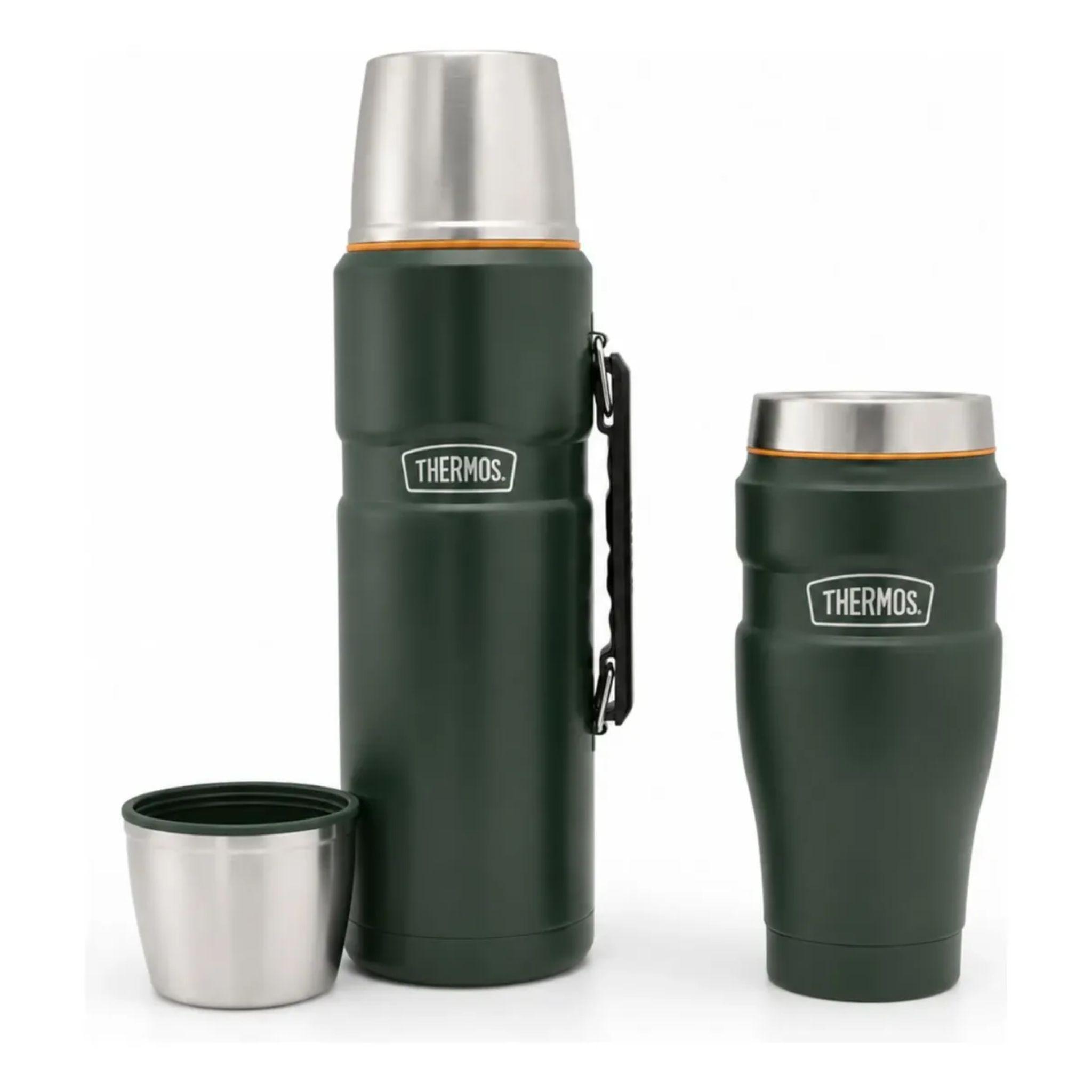 Pack Thermos Vaso Termico m s Termo de Liquidos 1 2L-0