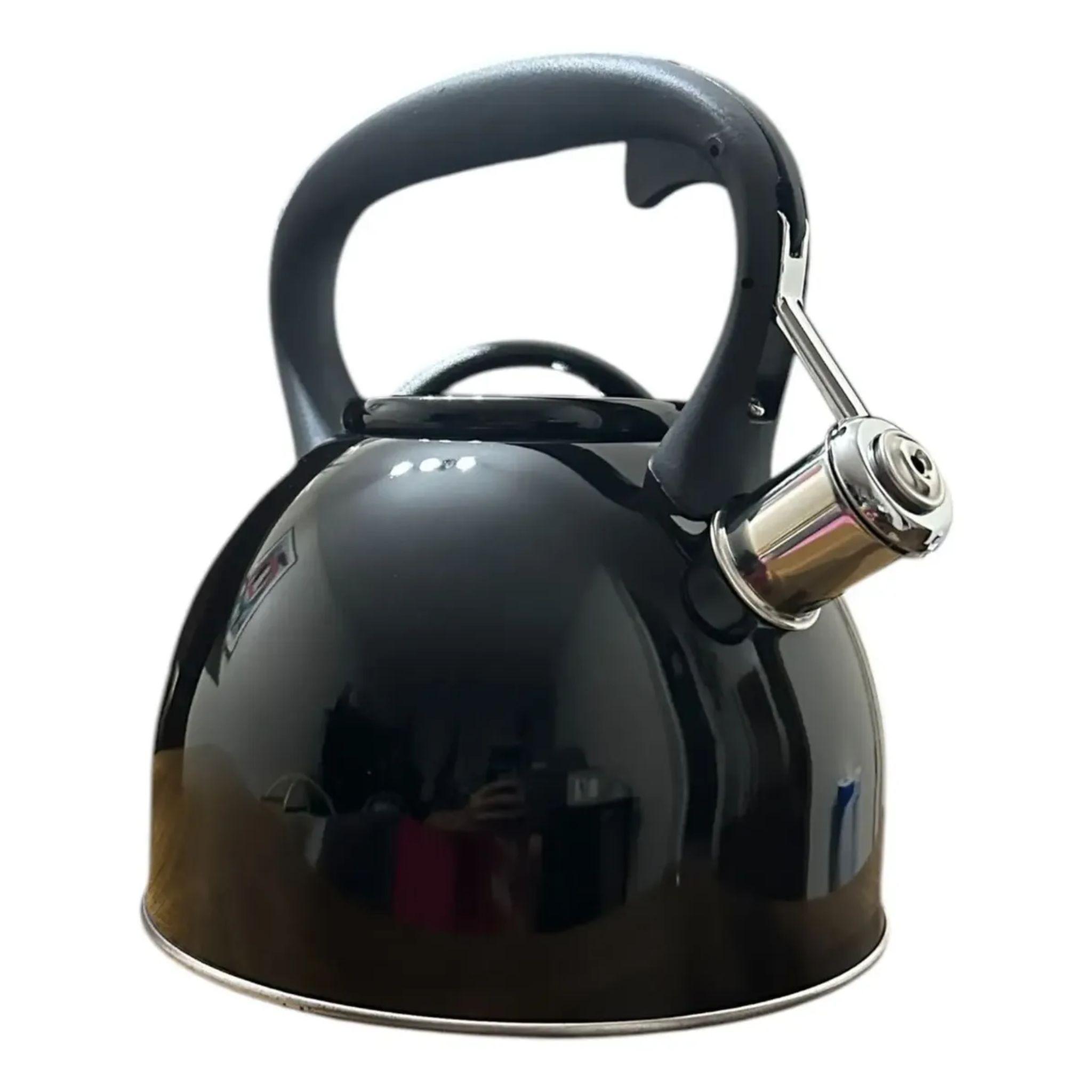 Tetera con Silbato Wens Acero Inoxidable 3 Litros-0