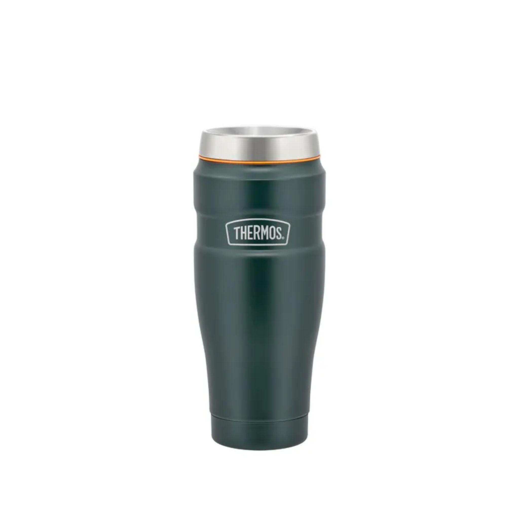 Mug Termico Thermos 470ml Vaso Acero Inoxidable King Verde-0