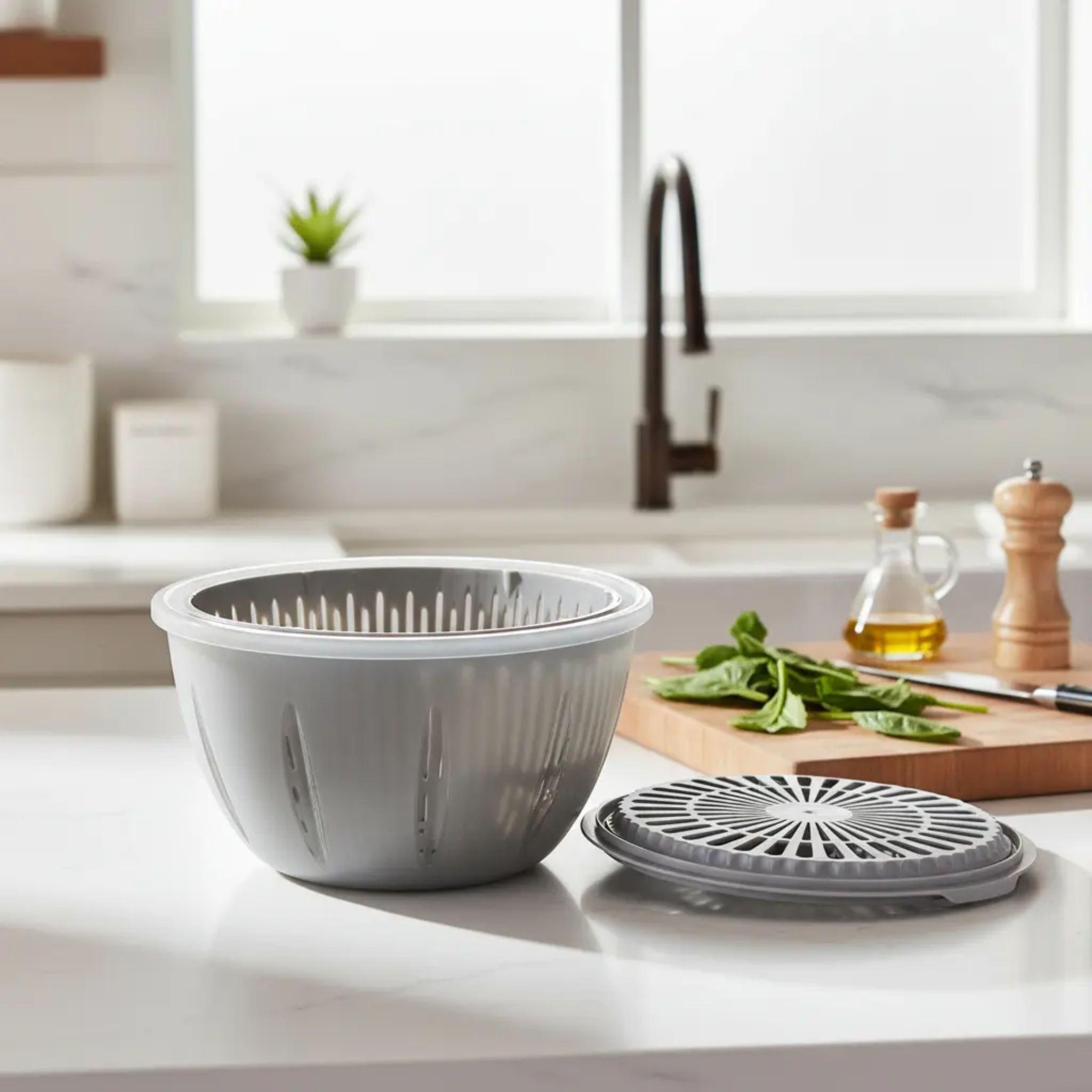 Centrifuga Secador De Lechuga Frutas Y Verduras 4 4 Lts-0