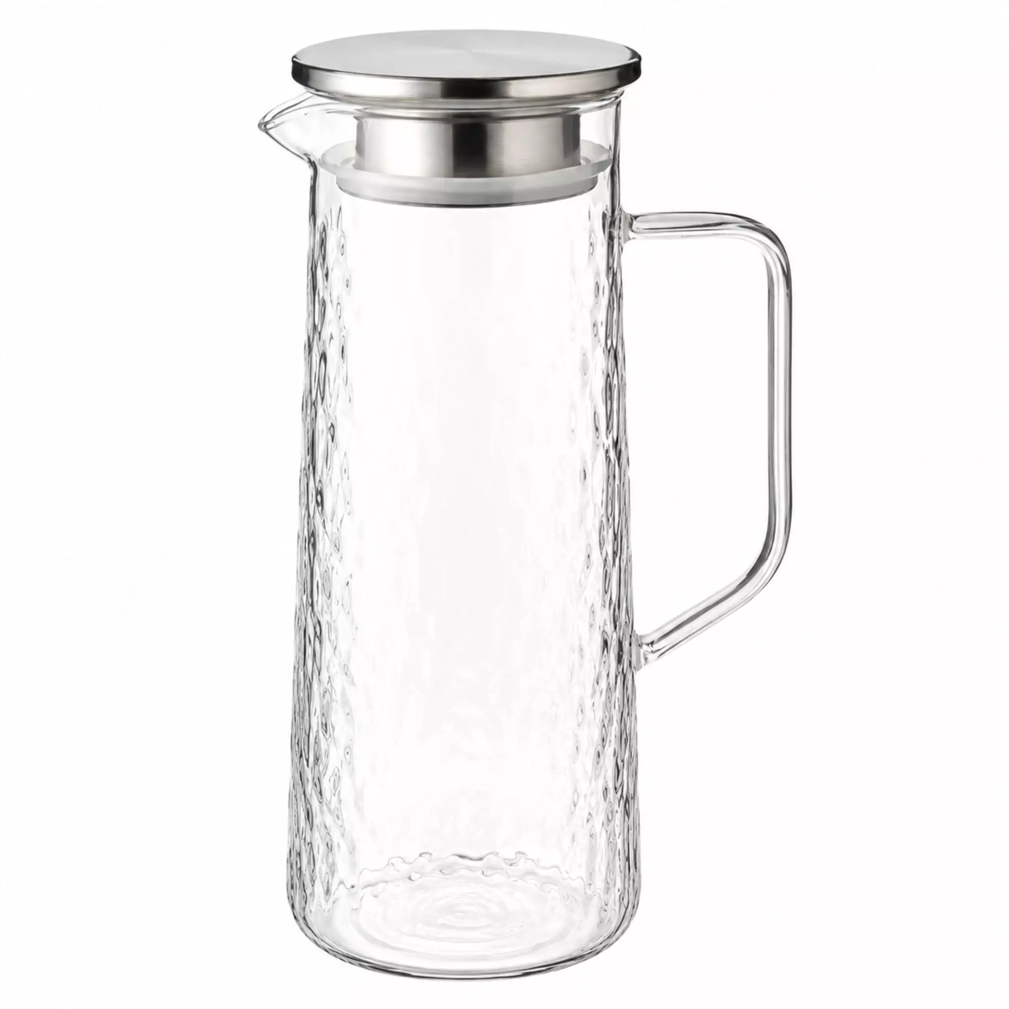 Jarra Vidrio Borosilicato 1300ml 1 3L para Agua y Jugo-2