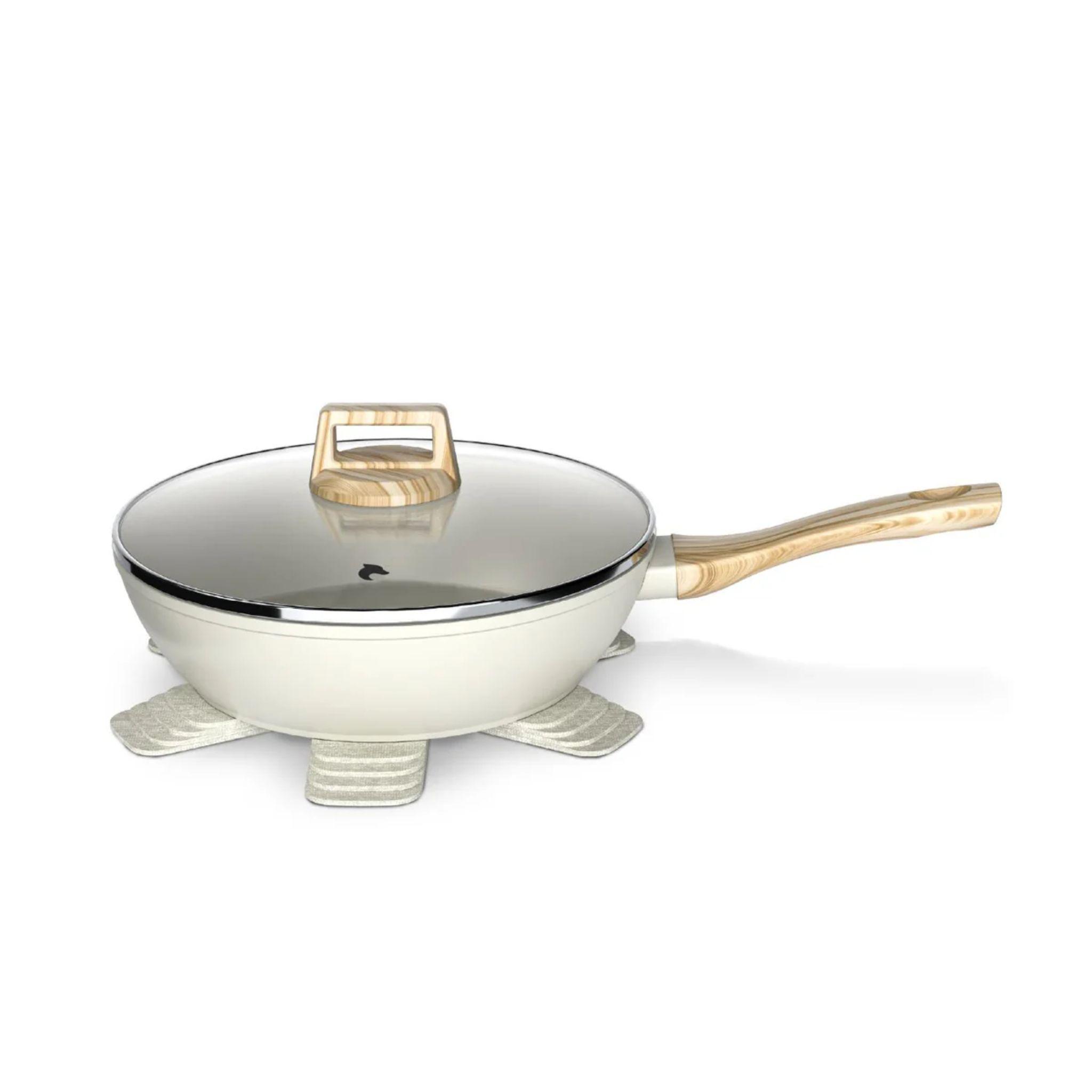 Batería De Cocina - Juego De Ollas Flow 14 Piezas - Beige-2