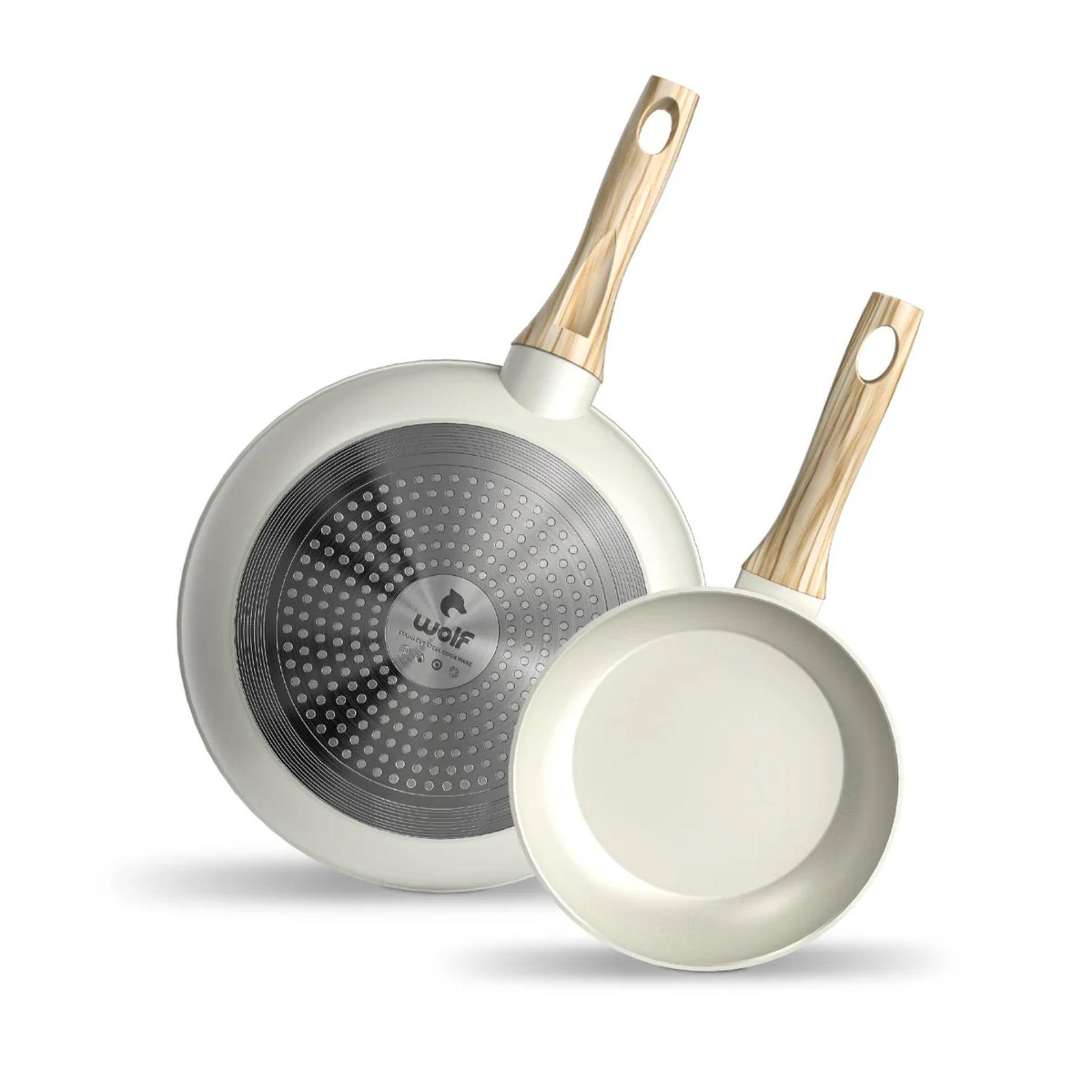 Batería De Cocina - Juego De Ollas Flow 14 Piezas - Beige-6