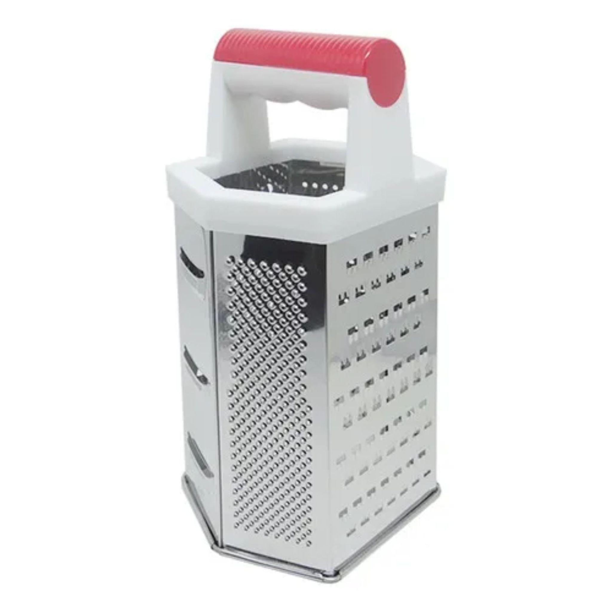 Rallador Acero Inoxidable De Verduras Queso-2