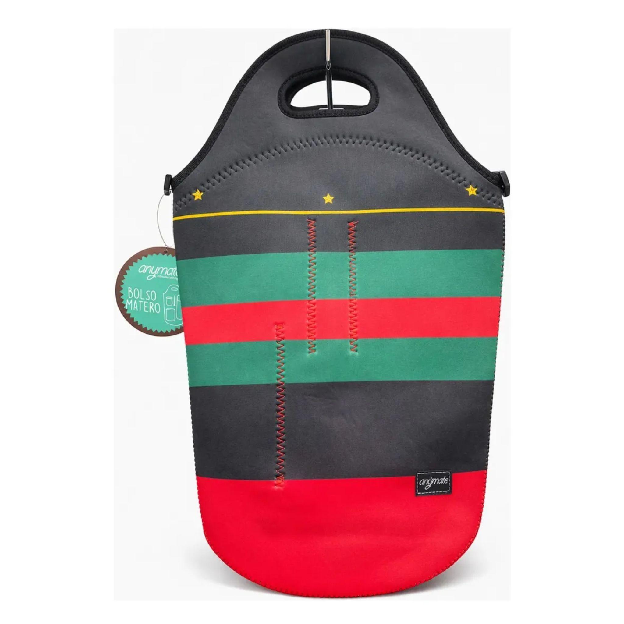Termo Matero Thermos 1L Boslo Matero Neopreno Lineas Colores-1