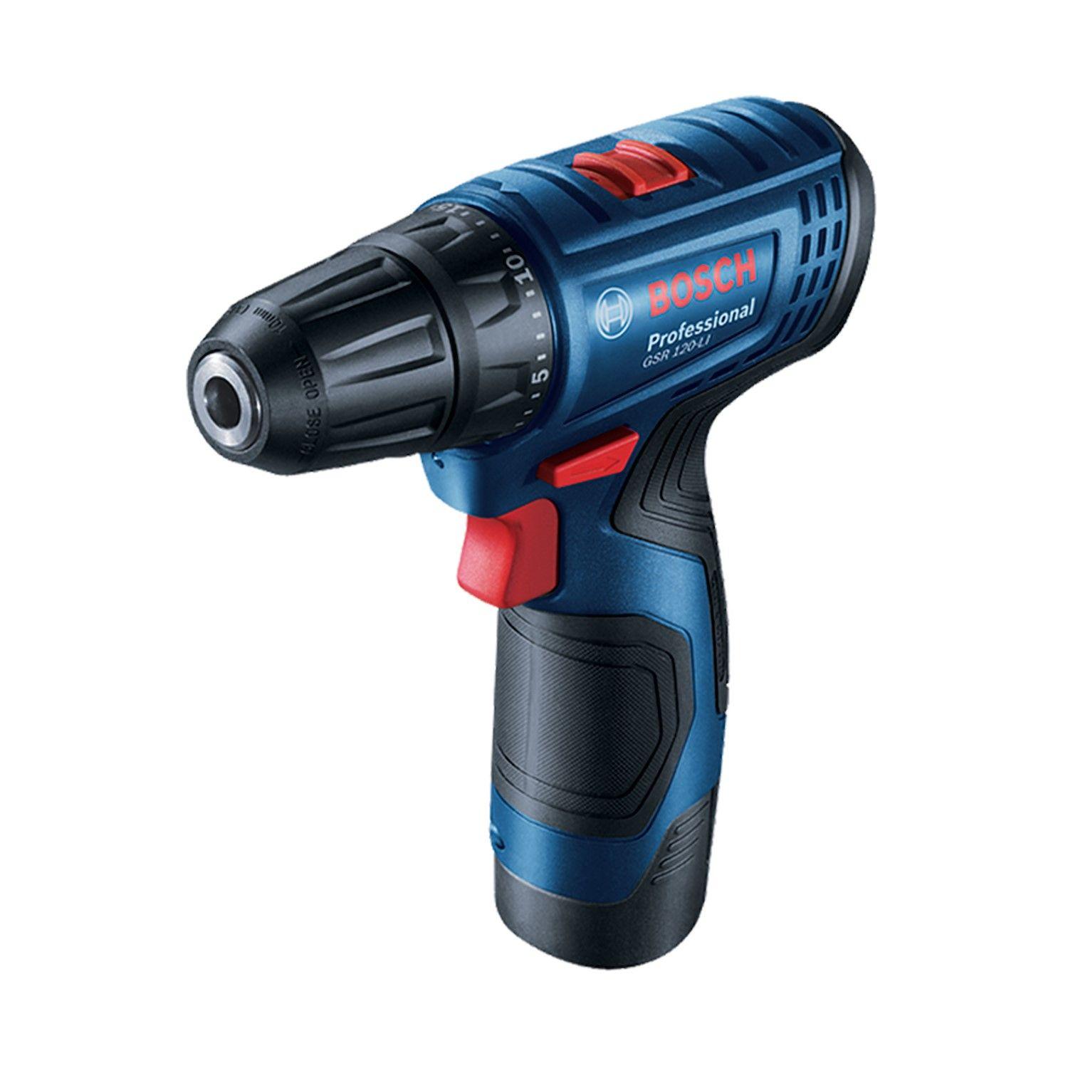 Taladro atornillador 12V GSR 120-LI + Llave de impacto BOSCH-1