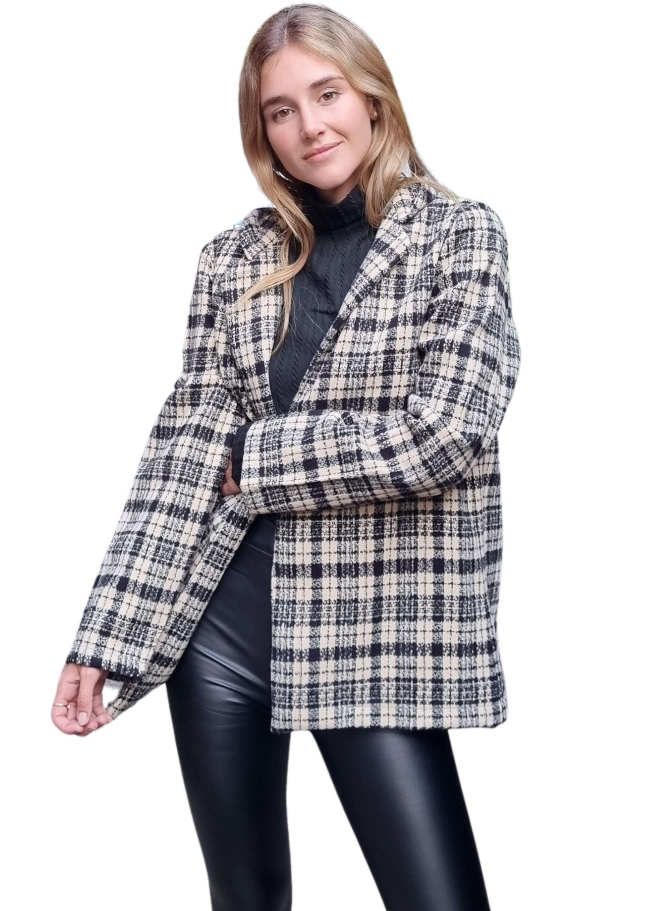 Chaqueta Cuadrille MLK Casual Negro Mujer-0