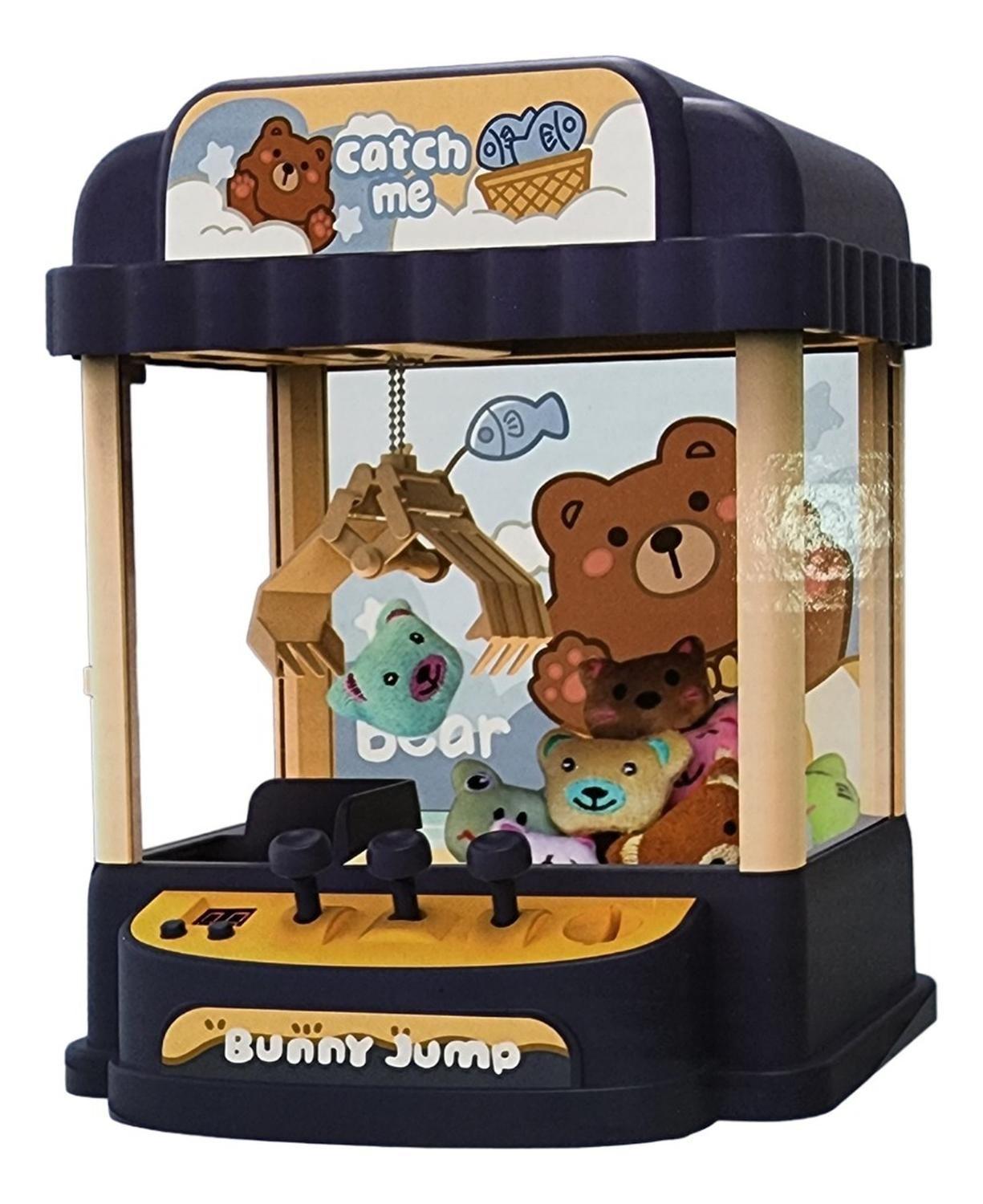 Juguete Mini Maquina Saca Peluche Garra Cute Claw Machine-0
