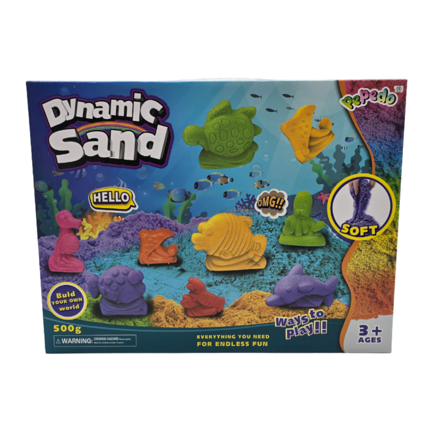 Set De Arena Magia Completo Animales Del Mar Magic Sand-7
