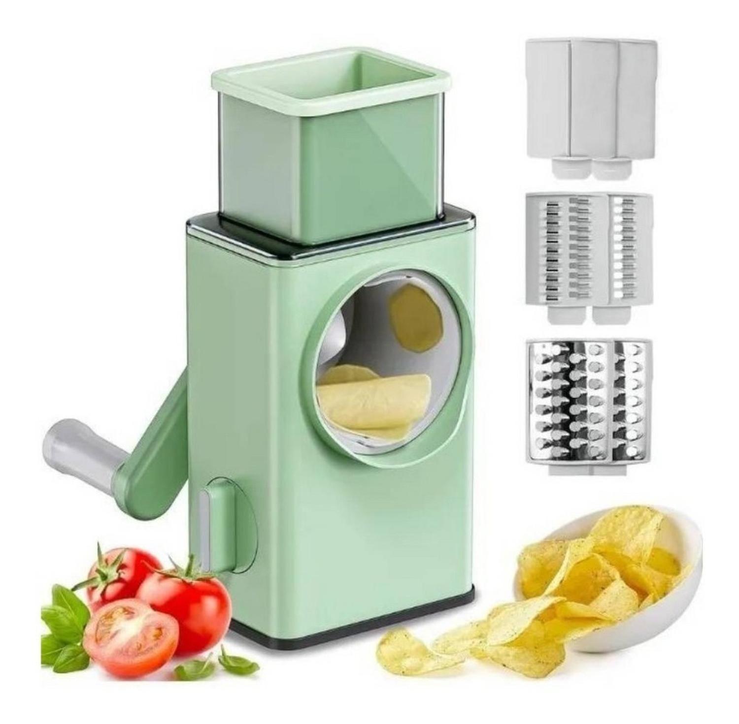 Cortador De Frutas Y Verduras Manivela Multifuncional-0