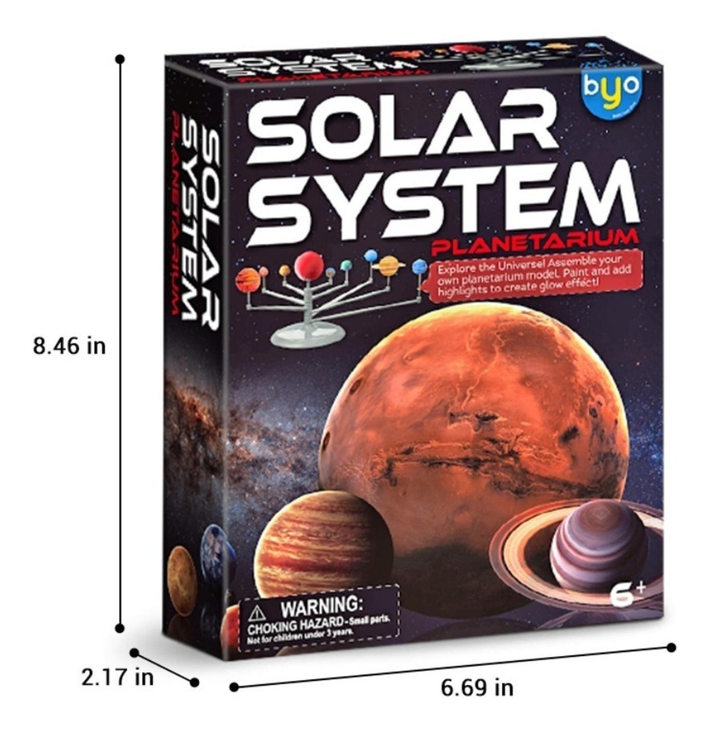 Kit Sistema Solar Planetas Giratorios Para Niños-2