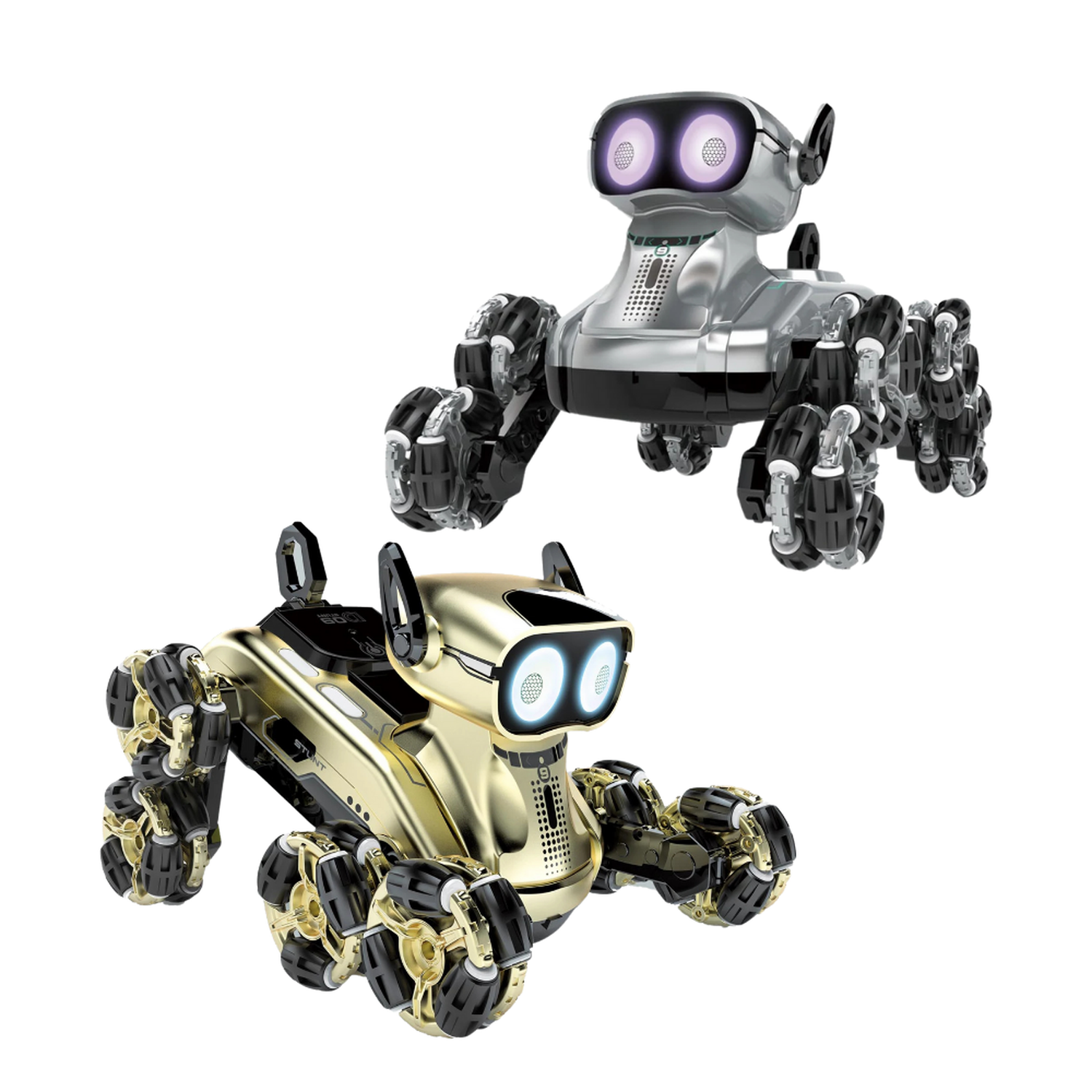 Perro Robot a Control Remoto RC Juguete Con Luces Y Sonido-8