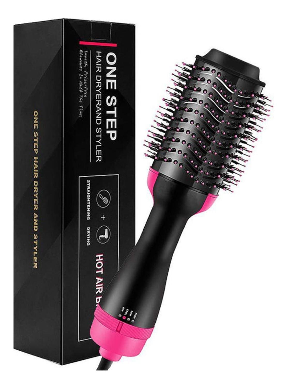 Cepillo Peine Secador Alisador Eléctrico 3 En 1 One Step-1