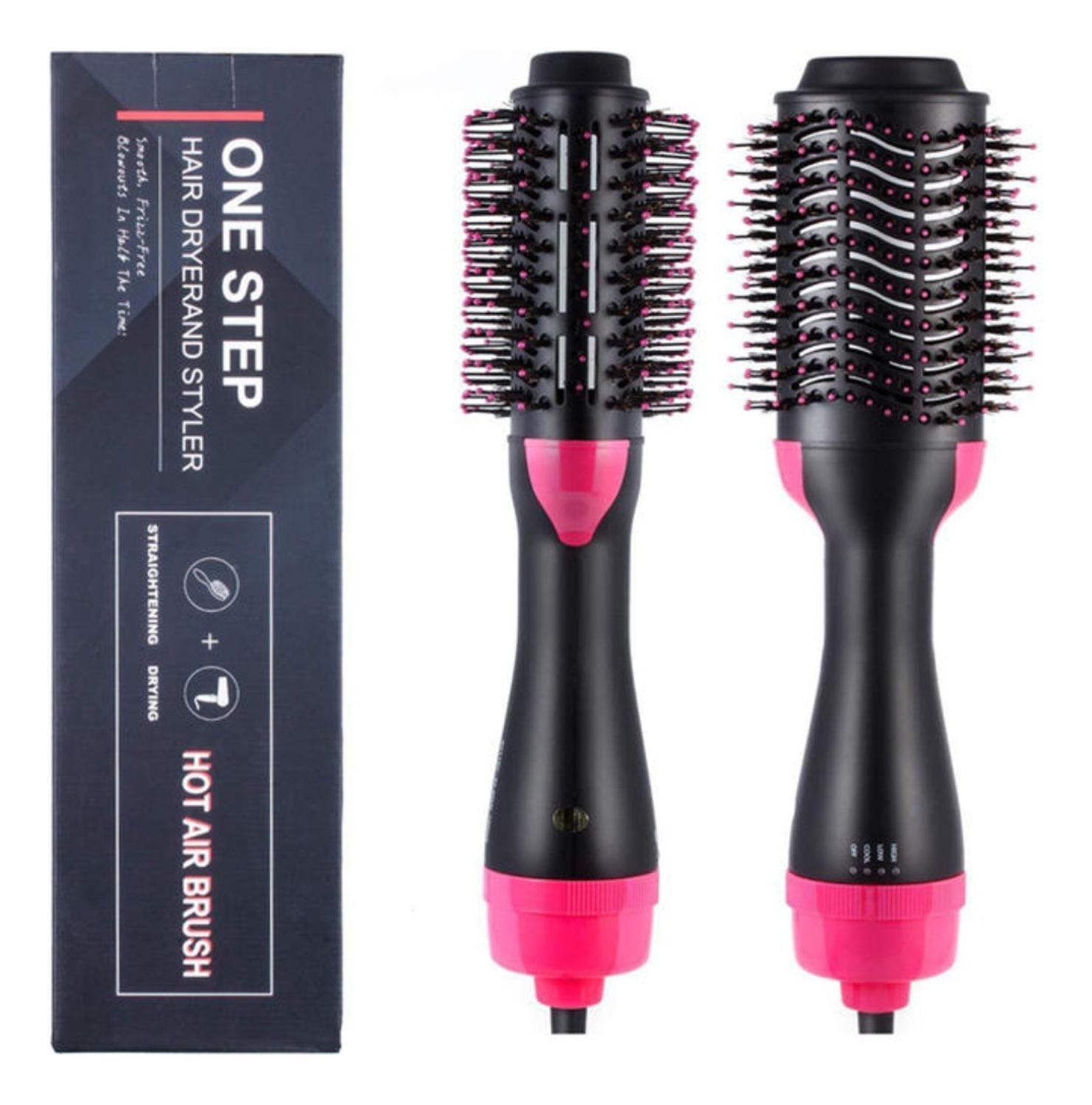 Cepillo Peine Secador Alisador Eléctrico 3 En 1 One Step-6