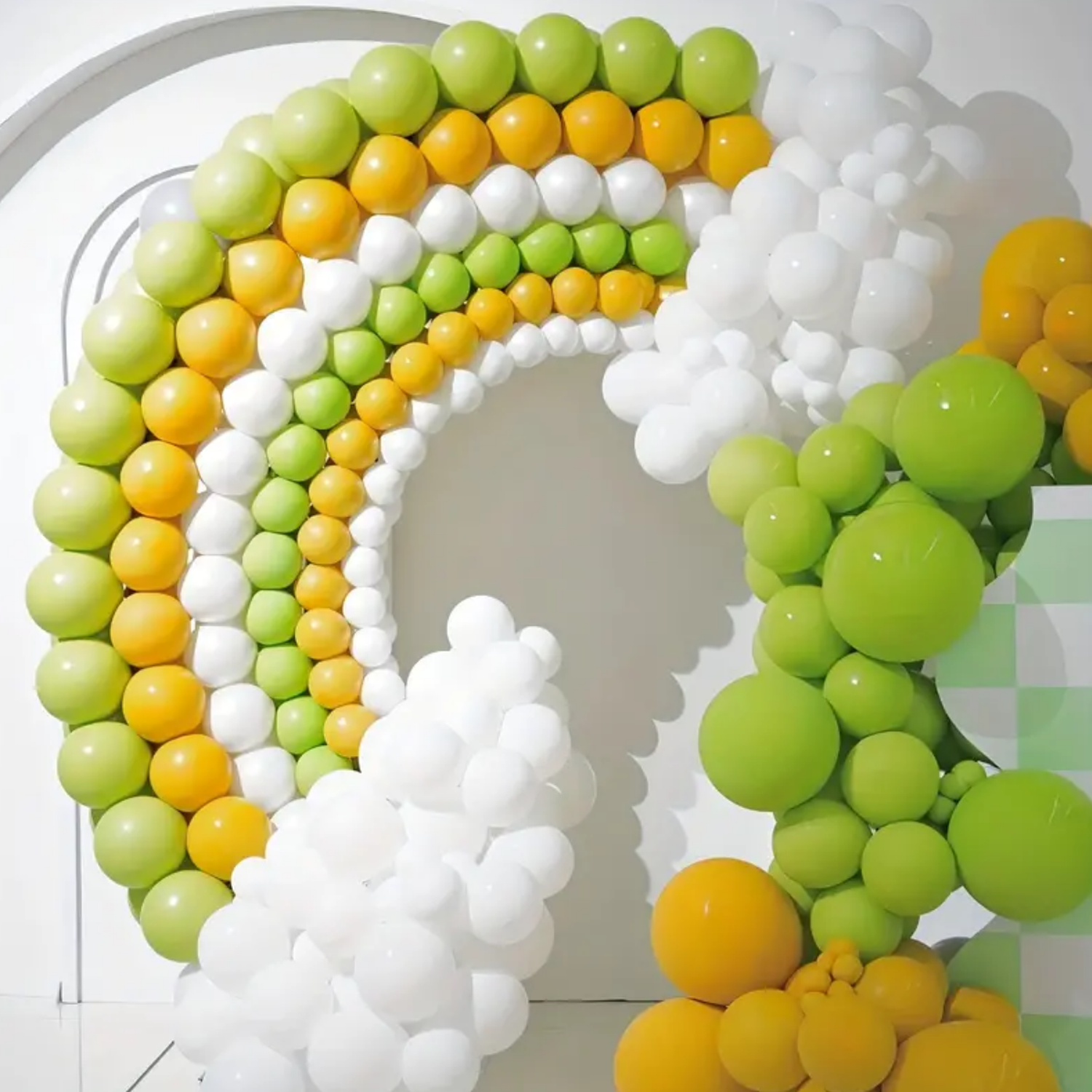 Globos Color Verde Claro Vintage 50 Unidades Tamaño R12-2