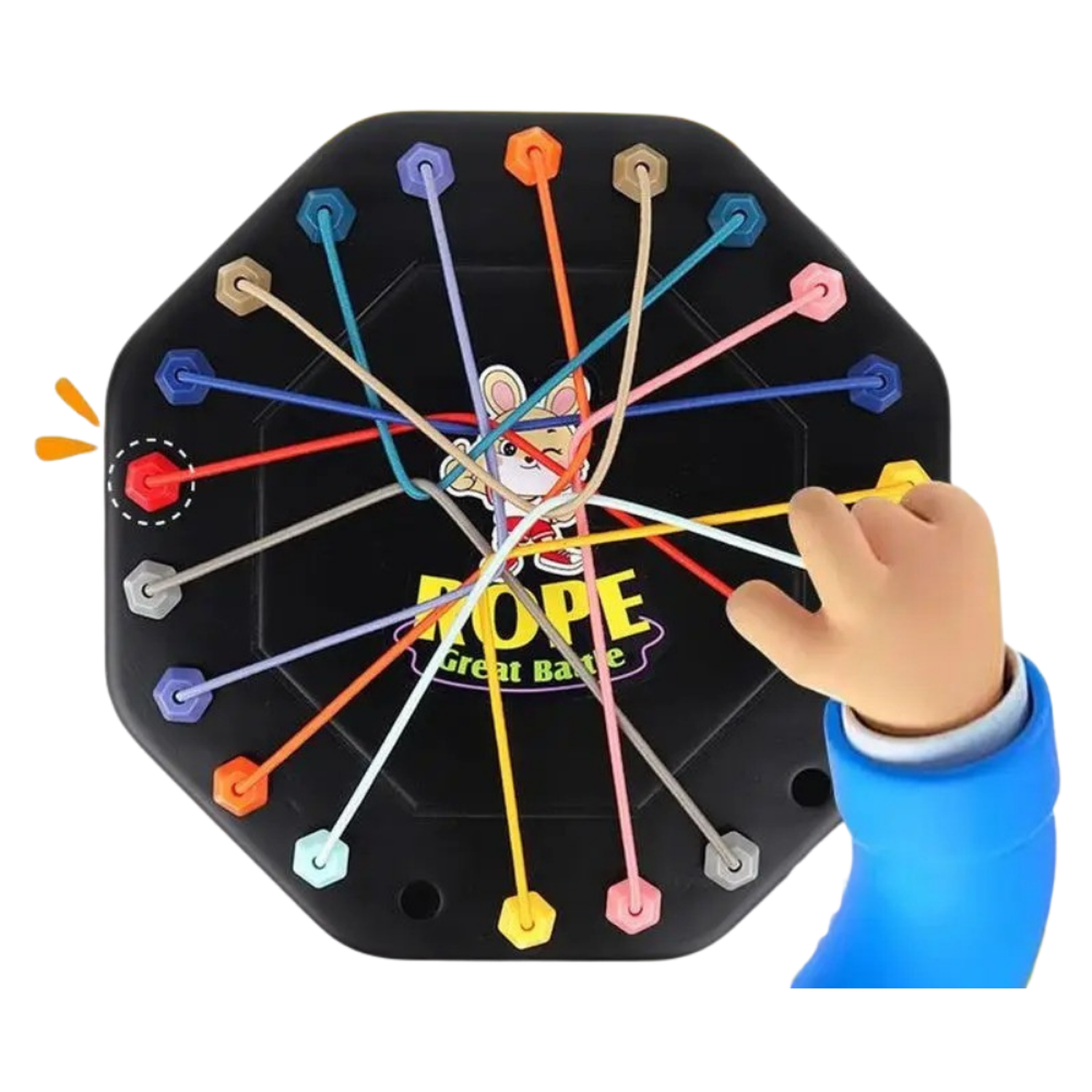 Juego Desata la Cuerda Juguete Educativo Rompecabezas Niños-3