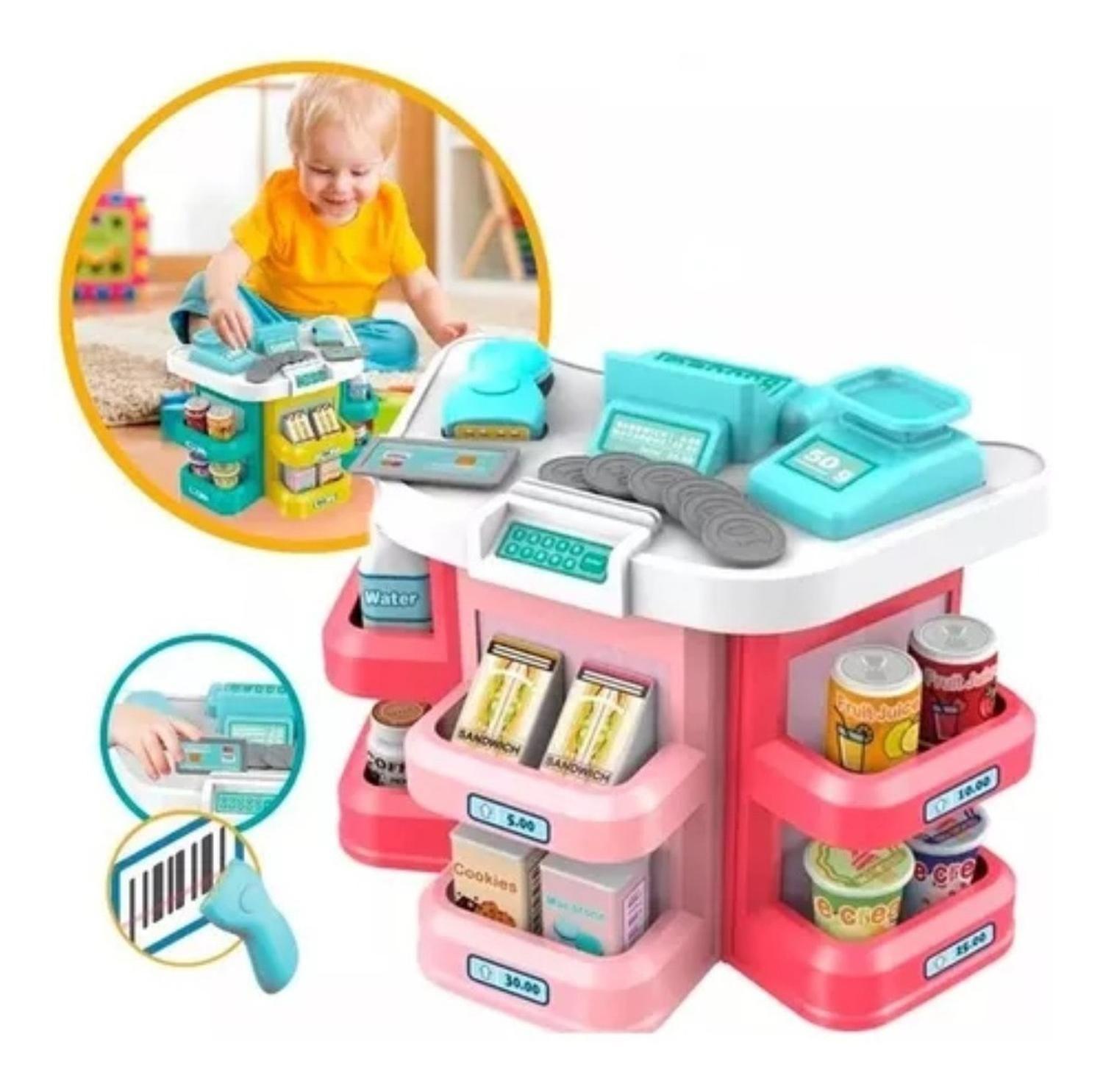 Set Juguete Supermercado Compras Infantil Niña 31 Piezas-0