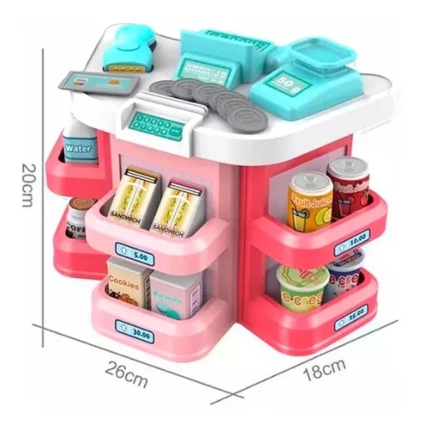 Set Juguete Supermercado Compras Infantil Niña 31 Piezas-1