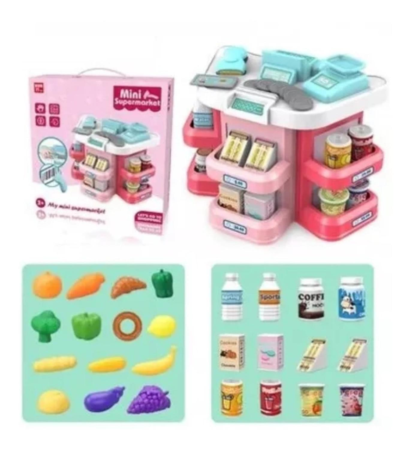 Set Juguete Supermercado Compras Infantil Niña 31 Piezas-3