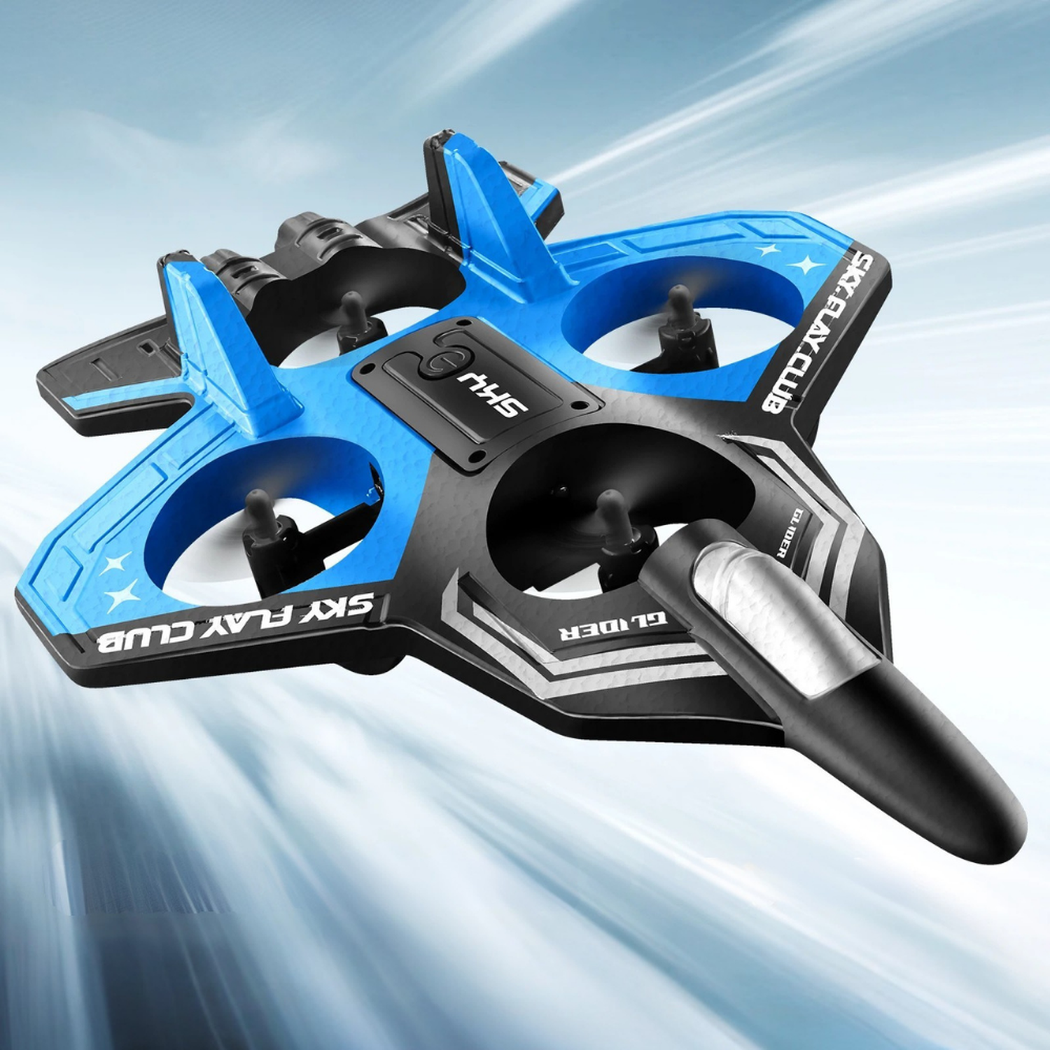 Avion a Control Remoto Acrobatico 360 Grados Jet de Rotacion-2