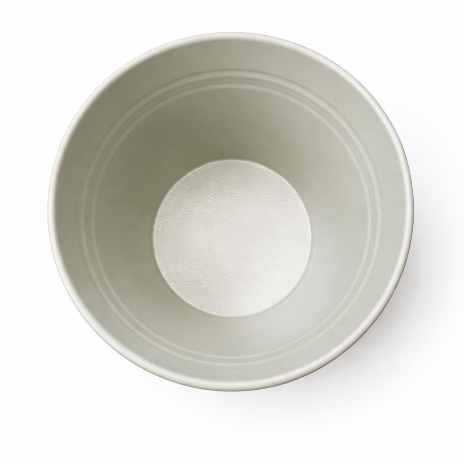 Set 3 Maceteros Maceta Metal Con Bandeja Decorativo Blanco-8