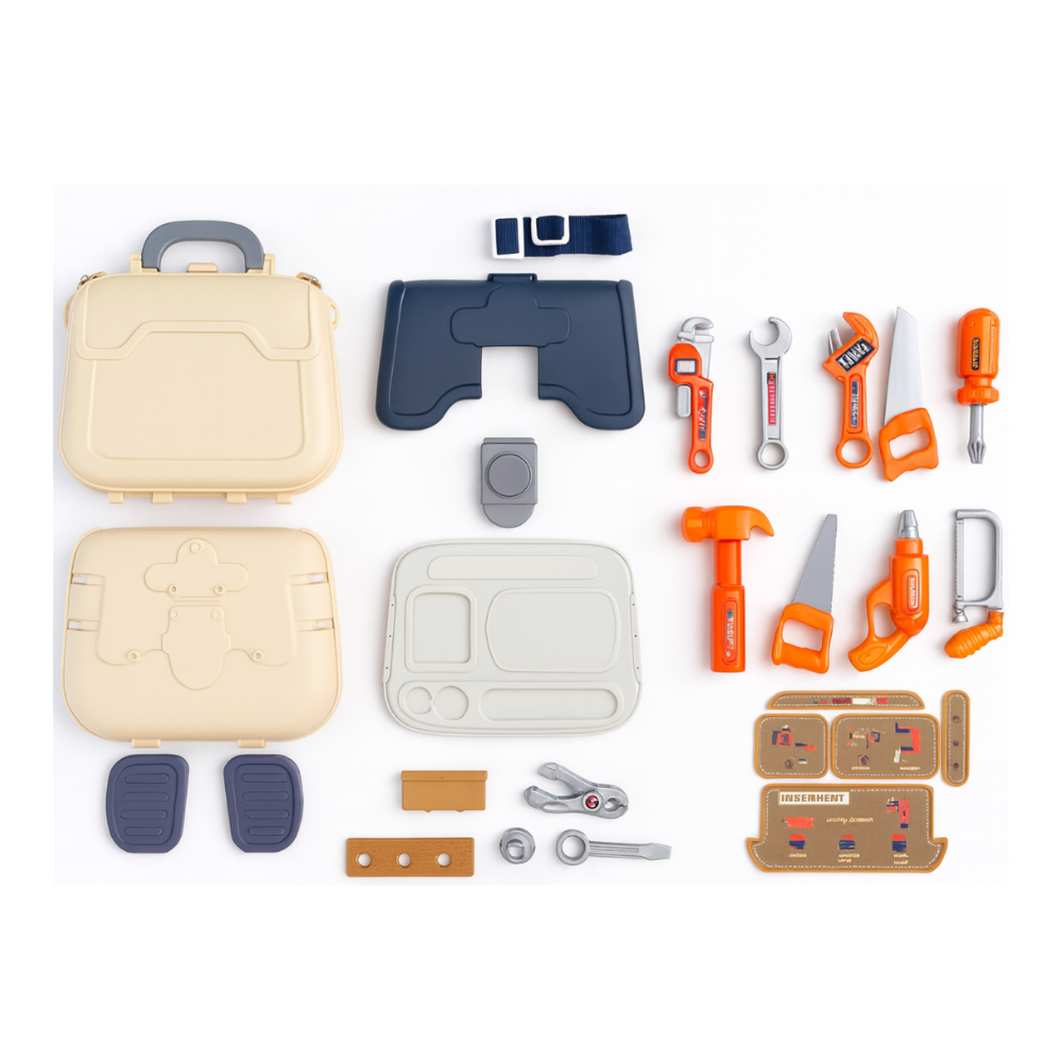 Set Maletin Infantil De Construccion Maleta Herramientas-5