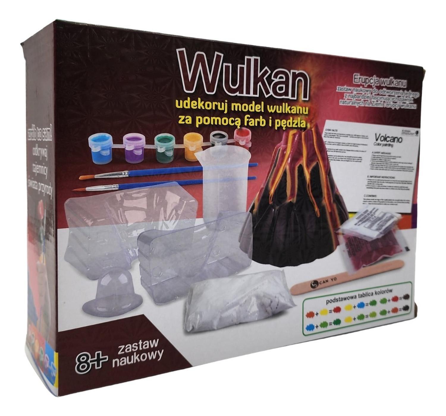 Kit De Ciencias Para Niño Experimento Volcan Erupcion-1