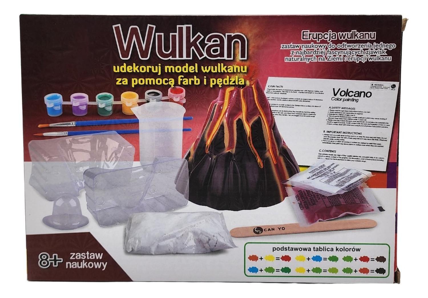 Kit De Ciencias Para Niño Experimento Volcan Erupcion-3