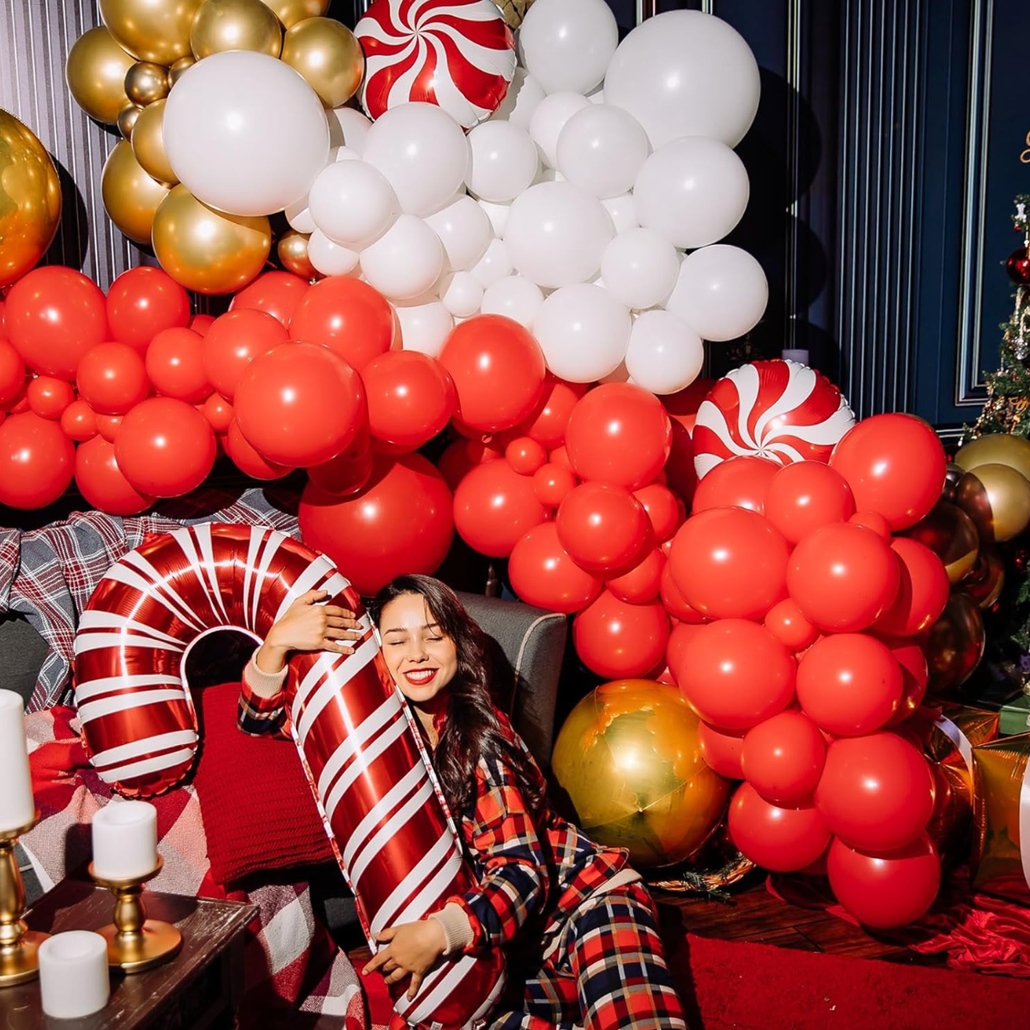 Globos 50 Unidades Color Rojo Tamaño 30 Cm-4