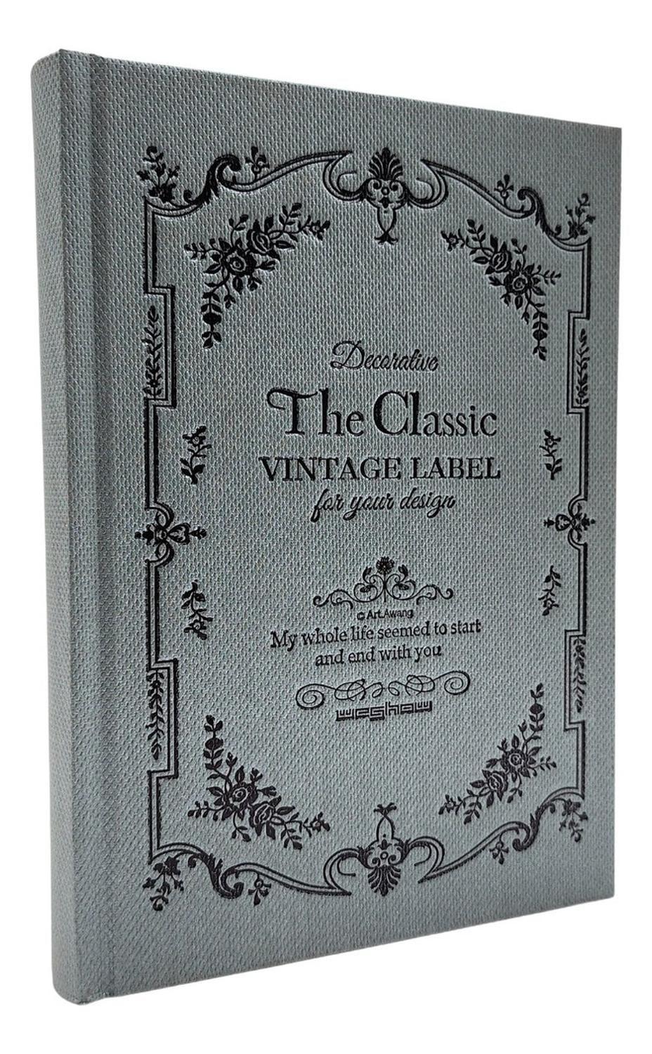 Libreta Estilo Vintage Clasico Planner The Classic Label-0