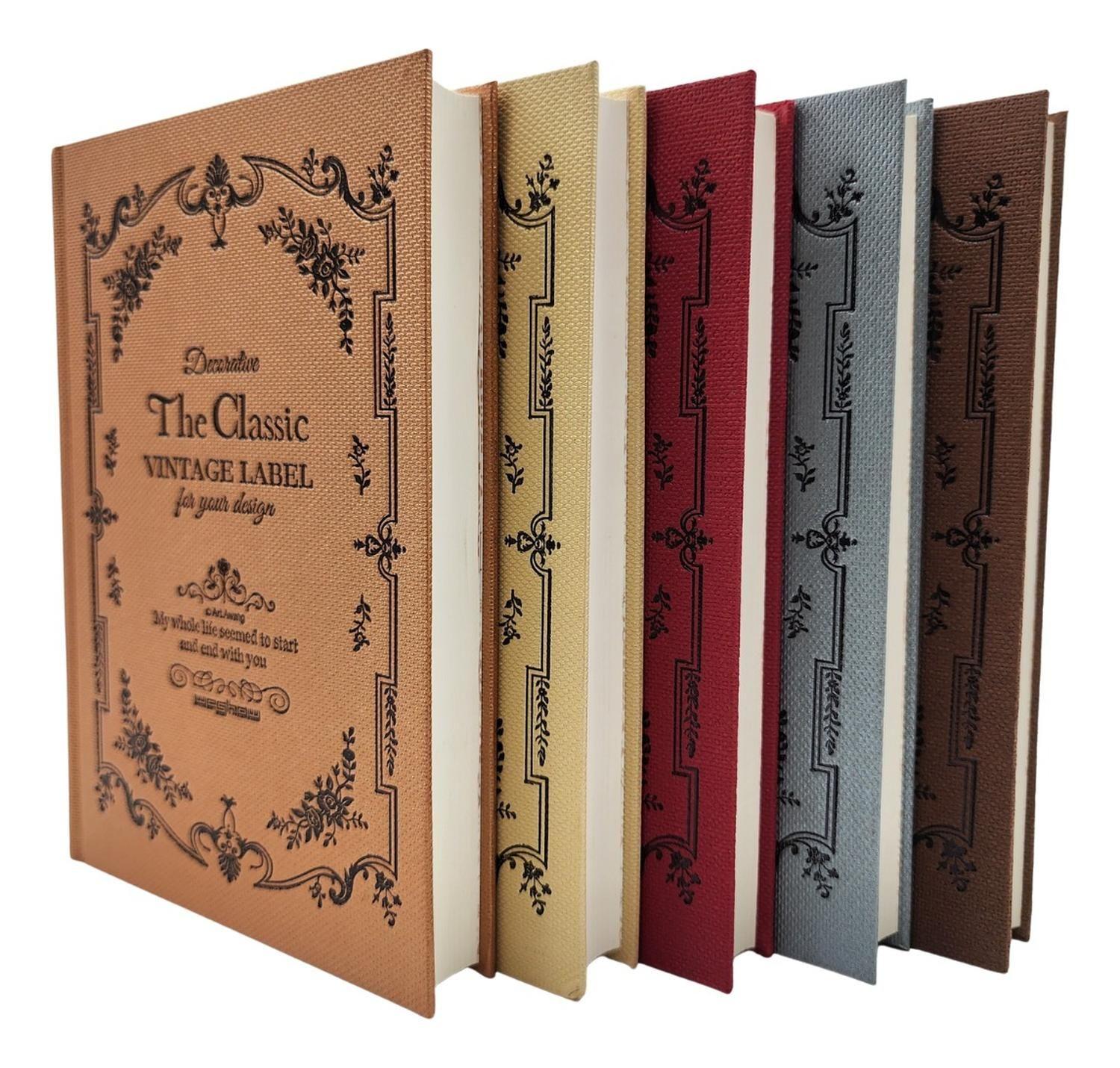 Libreta Estilo Vintage Clasico Planner The Classic Label-3