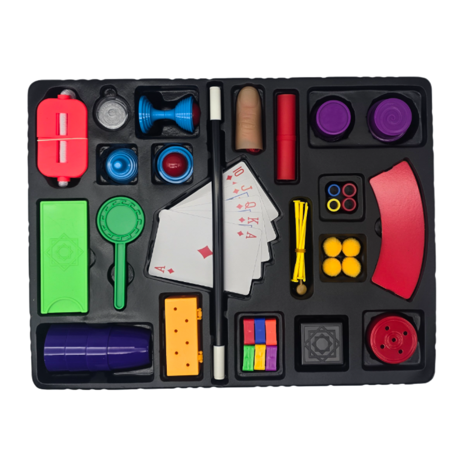 Set Juego De Magia Magic 100 Trucos De Mago Con Varita Niños-2