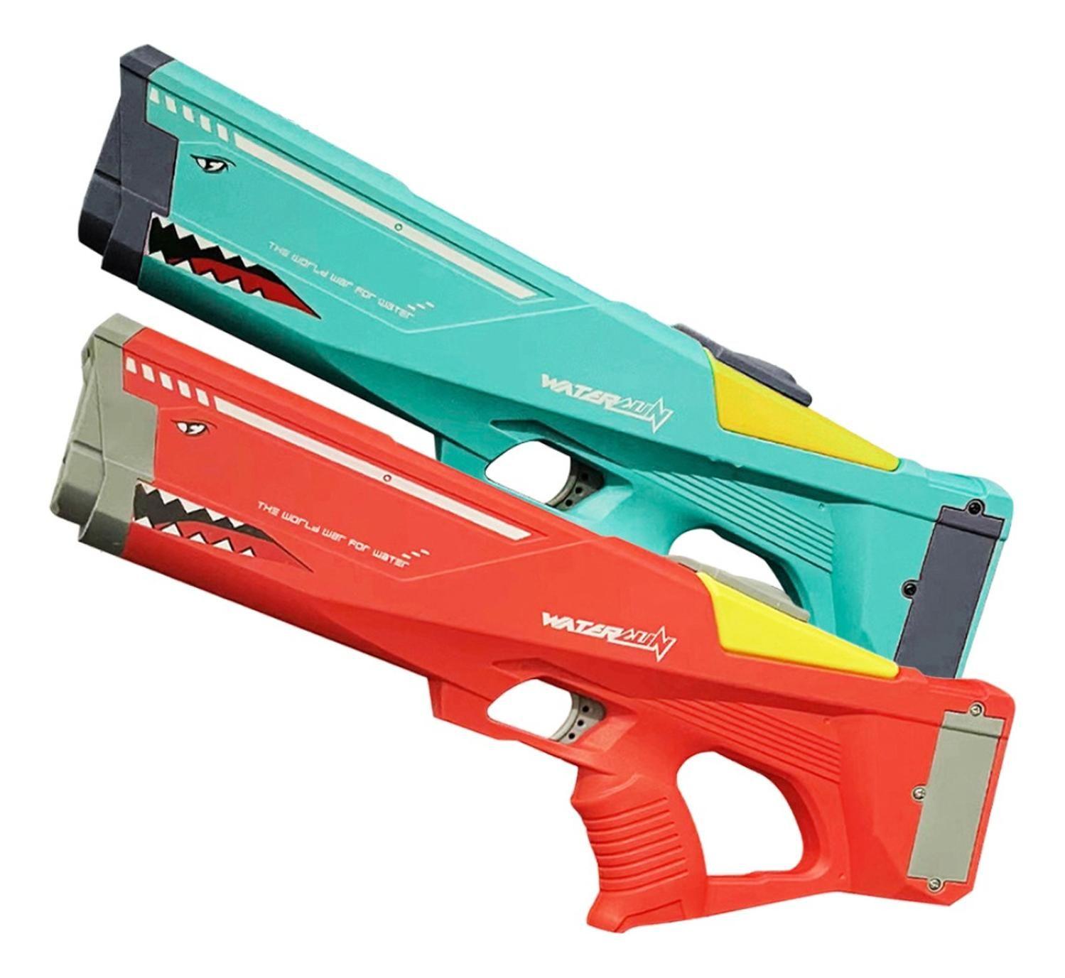 Pistola De Agua Shark Electrica Automatica Juguete Verano-1